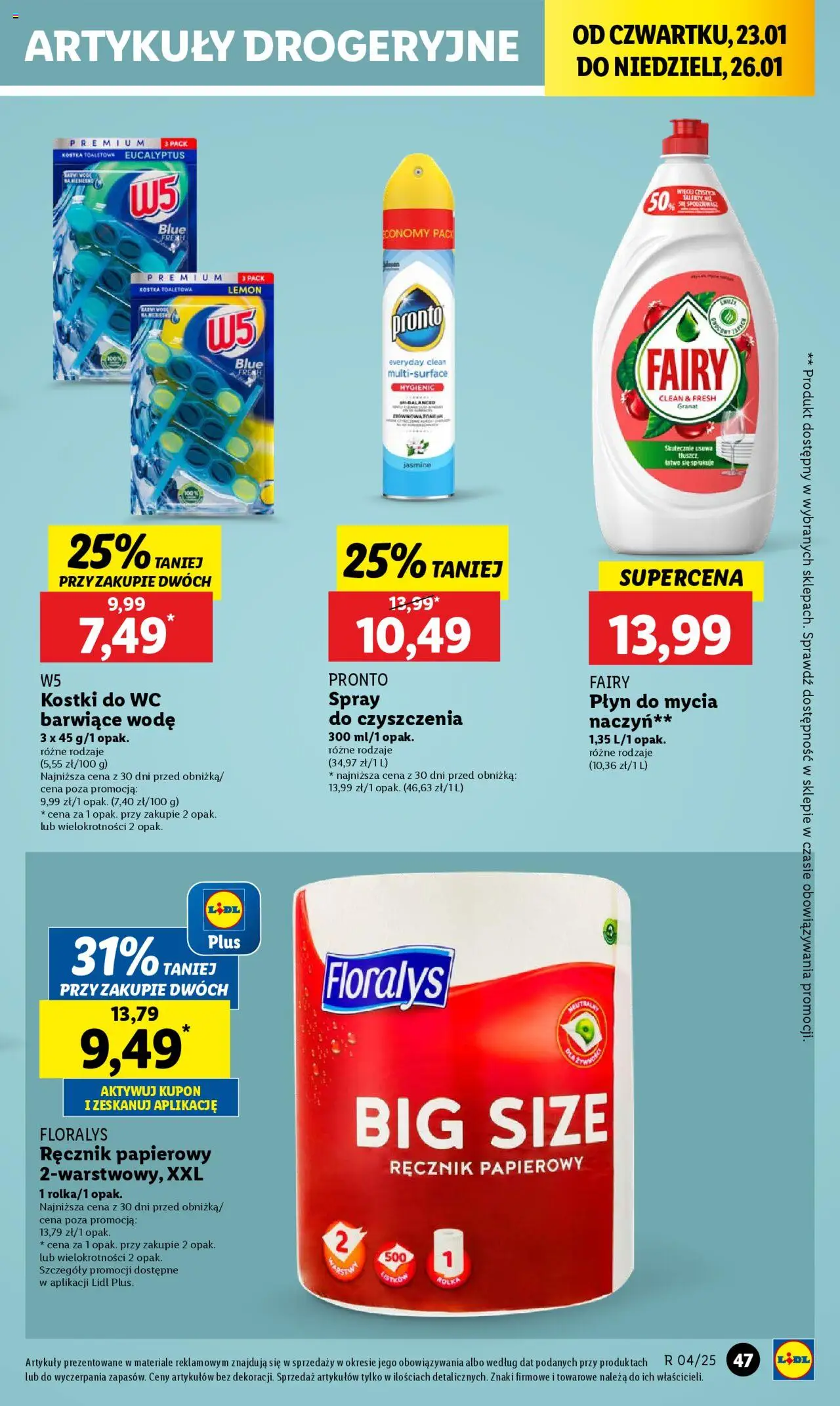 LIDL gazetka ważna od 23.01.2025 do 26.01.2025 strona 49