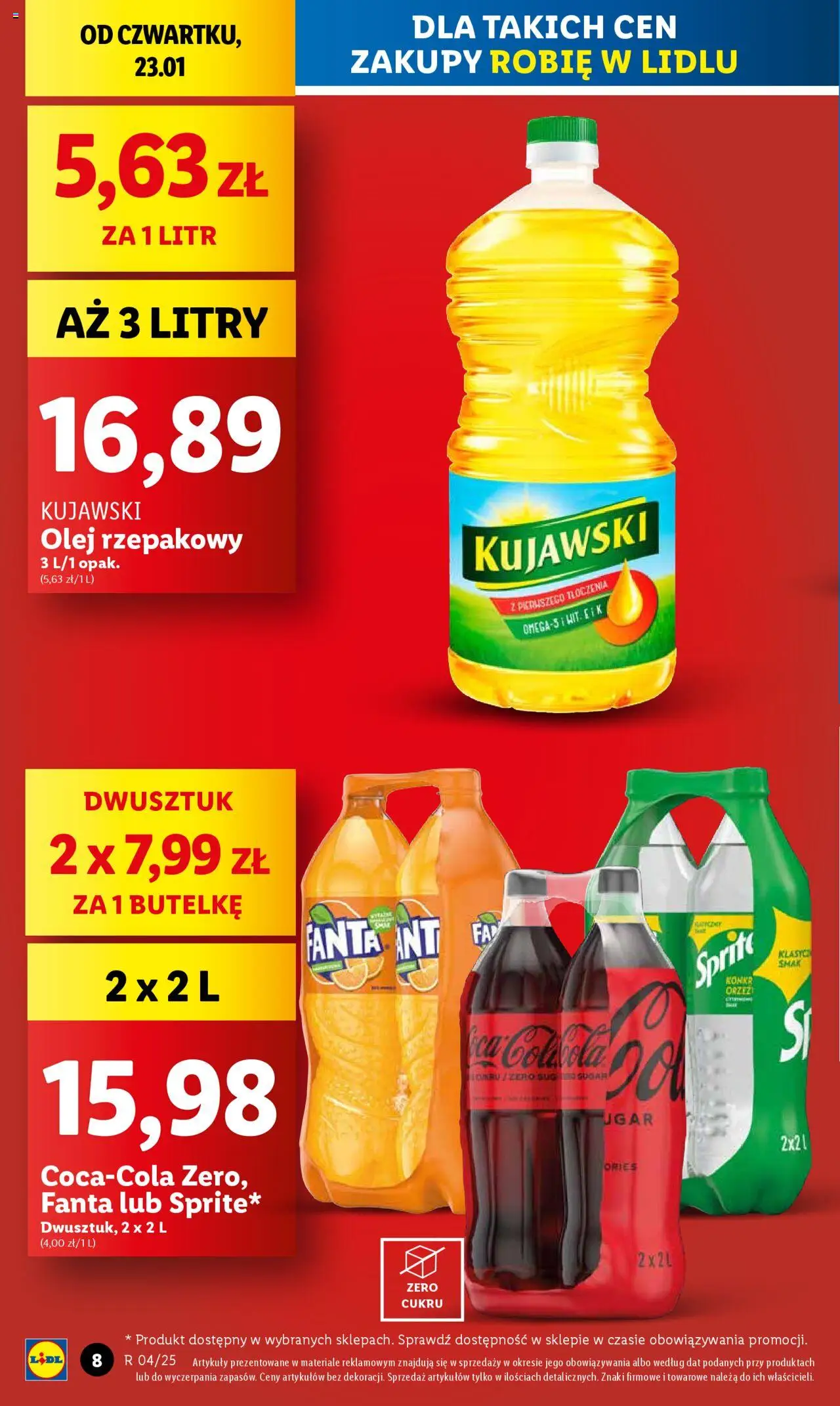LIDL gazetka ważna od 23.01.2025 do 26.01.2025 strona 8