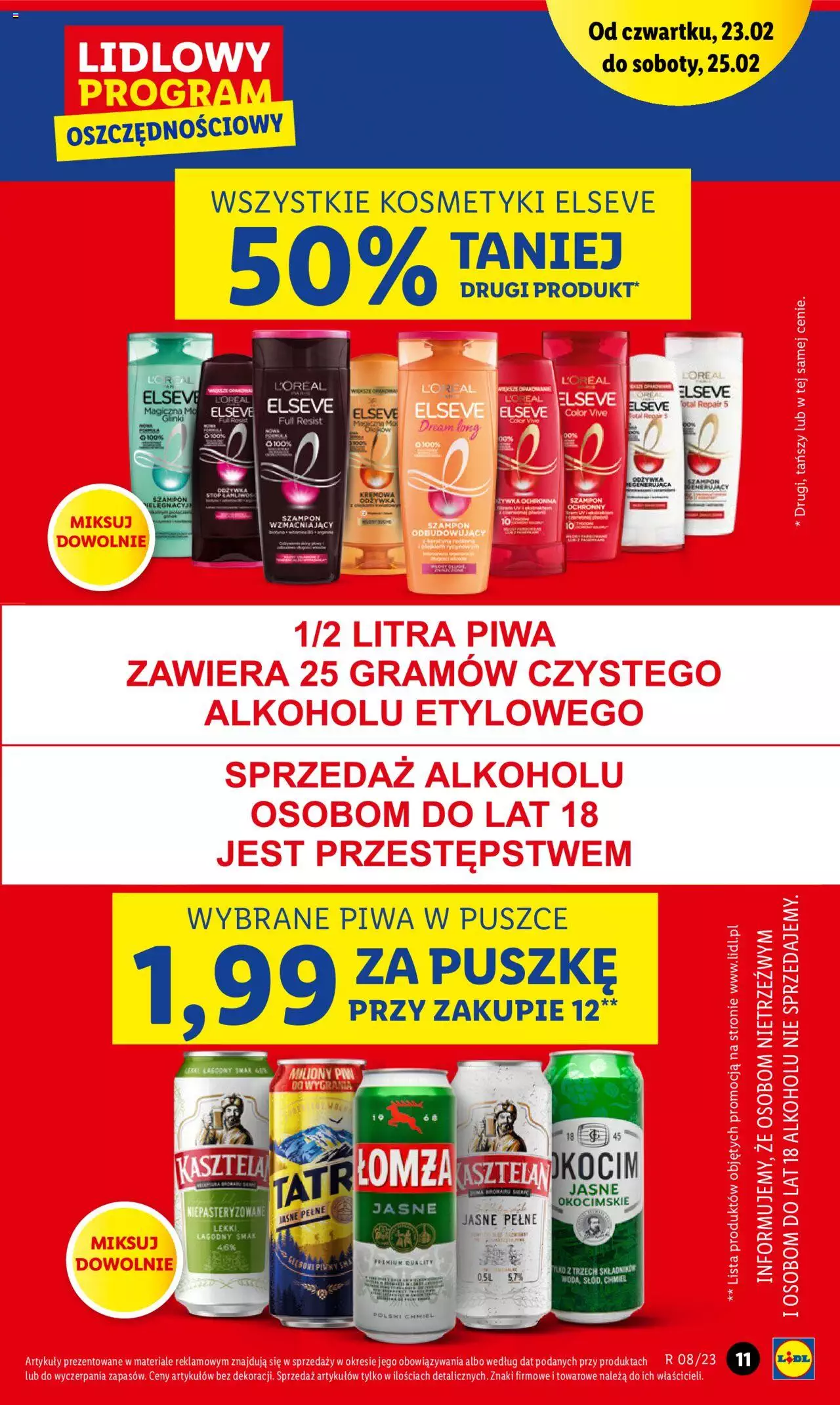 LIDL gazetka ważna od 23.02.2023 do 25.02.2023 strona 11
