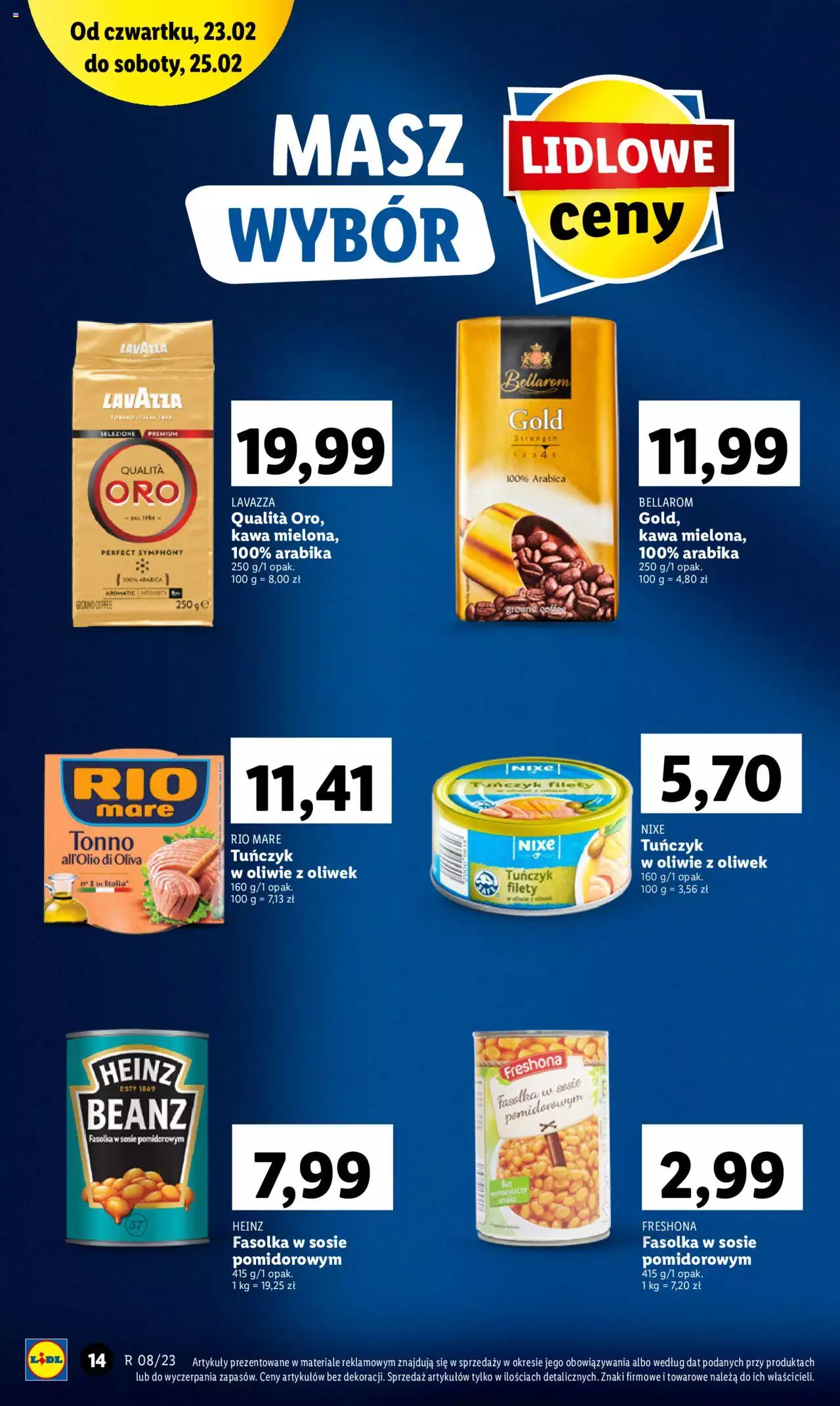 LIDL gazetka ważna od 23.02.2023 do 25.02.2023 strona 14