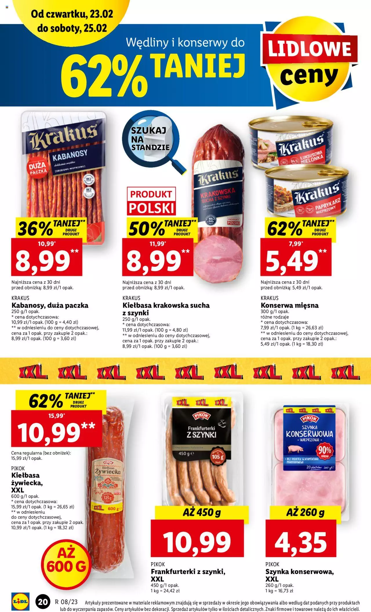 LIDL gazetka ważna od 23.02.2023 do 25.02.2023 strona 20