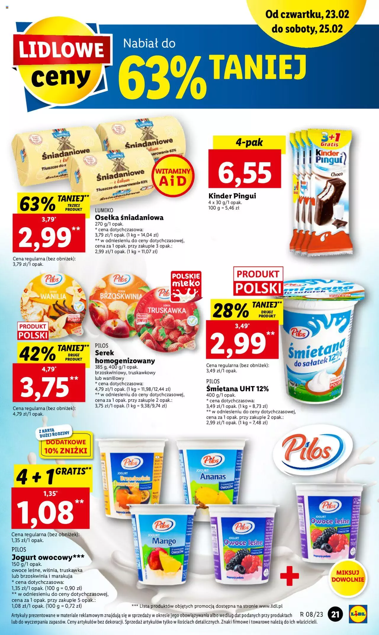 LIDL gazetka ważna od 23.02.2023 do 25.02.2023 strona 21