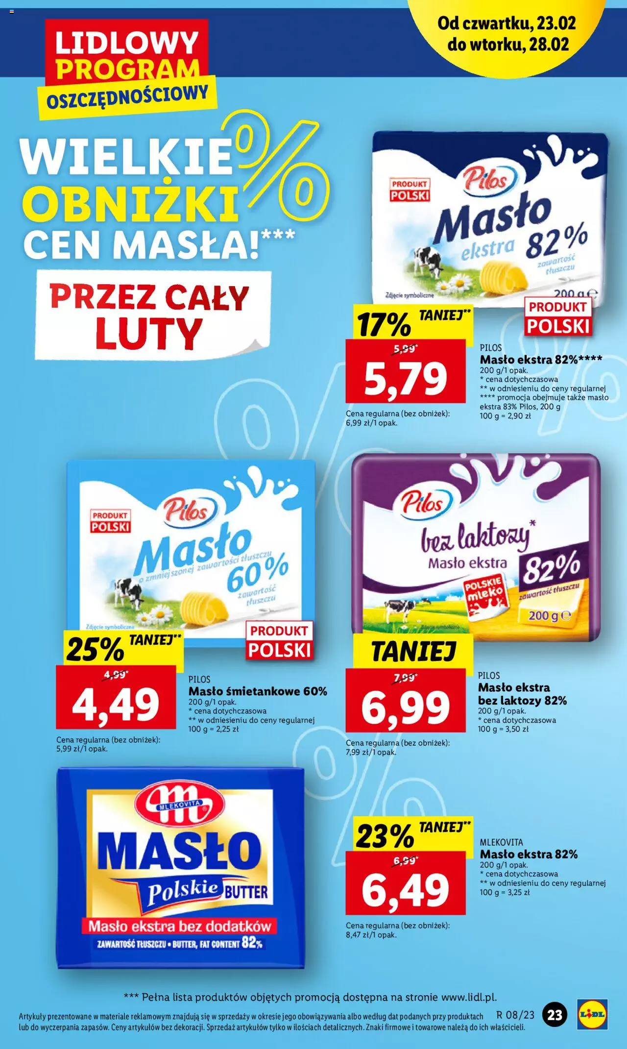 LIDL gazetka ważna od 23.02.2023 do 25.02.2023 strona 23