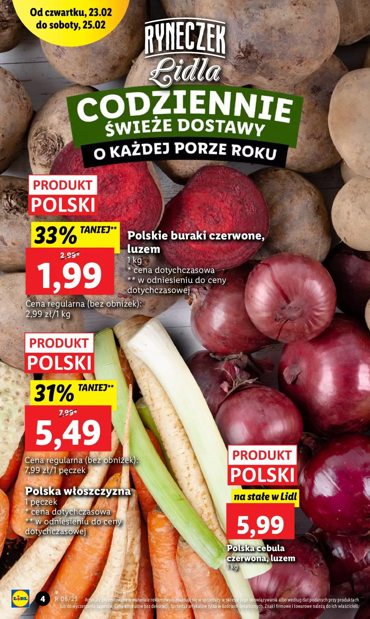LIDL gazetka ważna od 23.02.2023 do 25.02.2023 strona 4