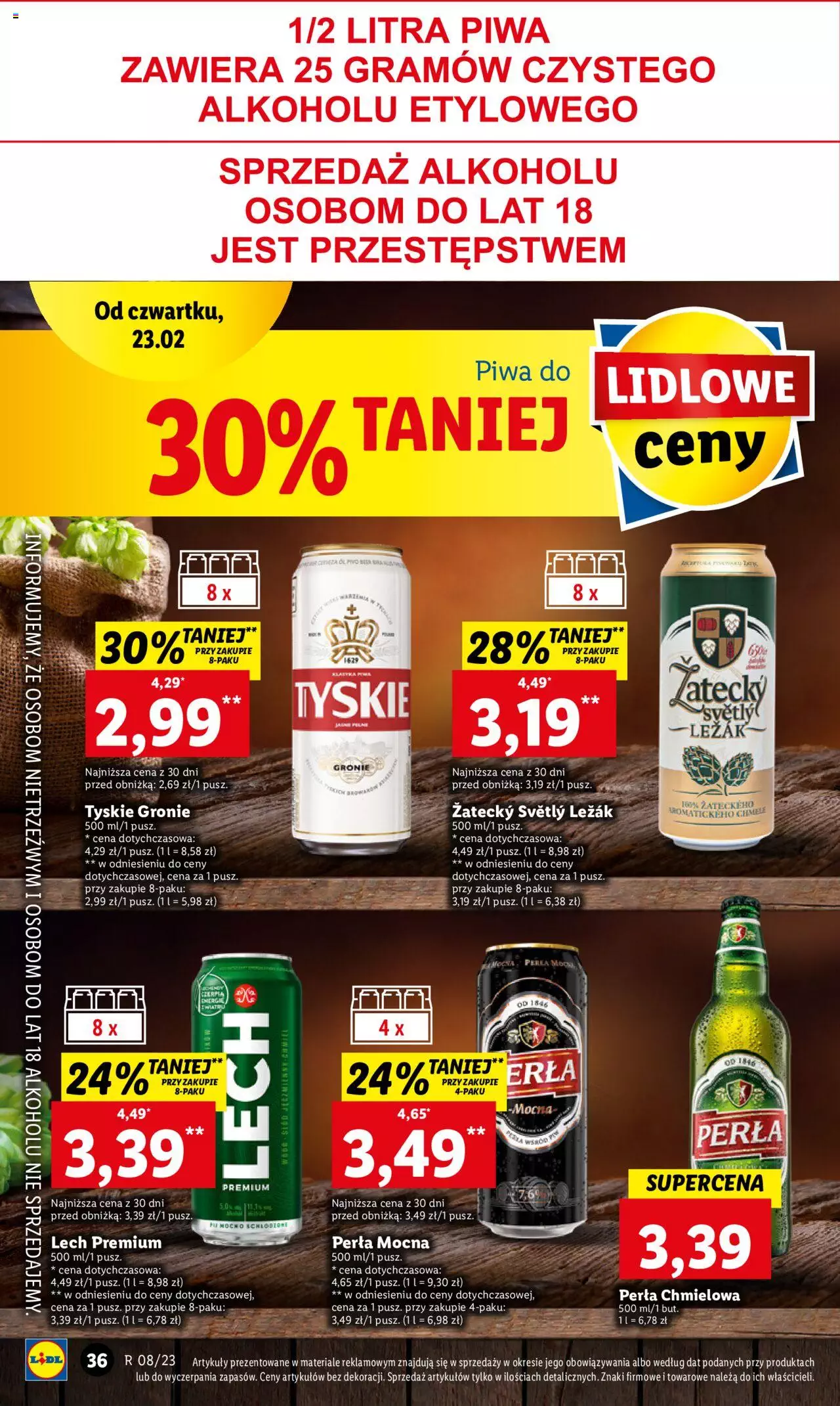LIDL gazetka ważna od 23.02.2023 do 25.02.2023 strona 36