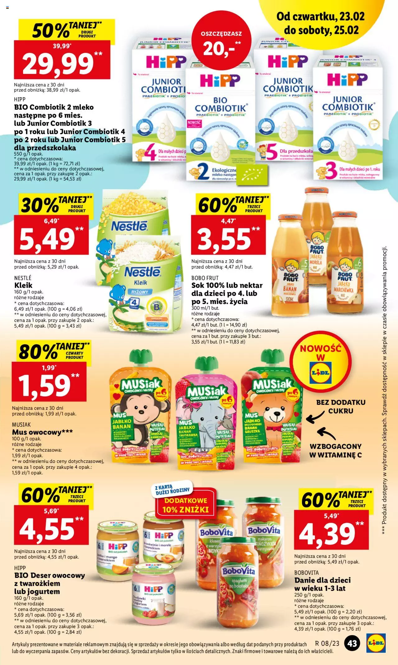 LIDL gazetka ważna od 23.02.2023 do 25.02.2023 strona 43