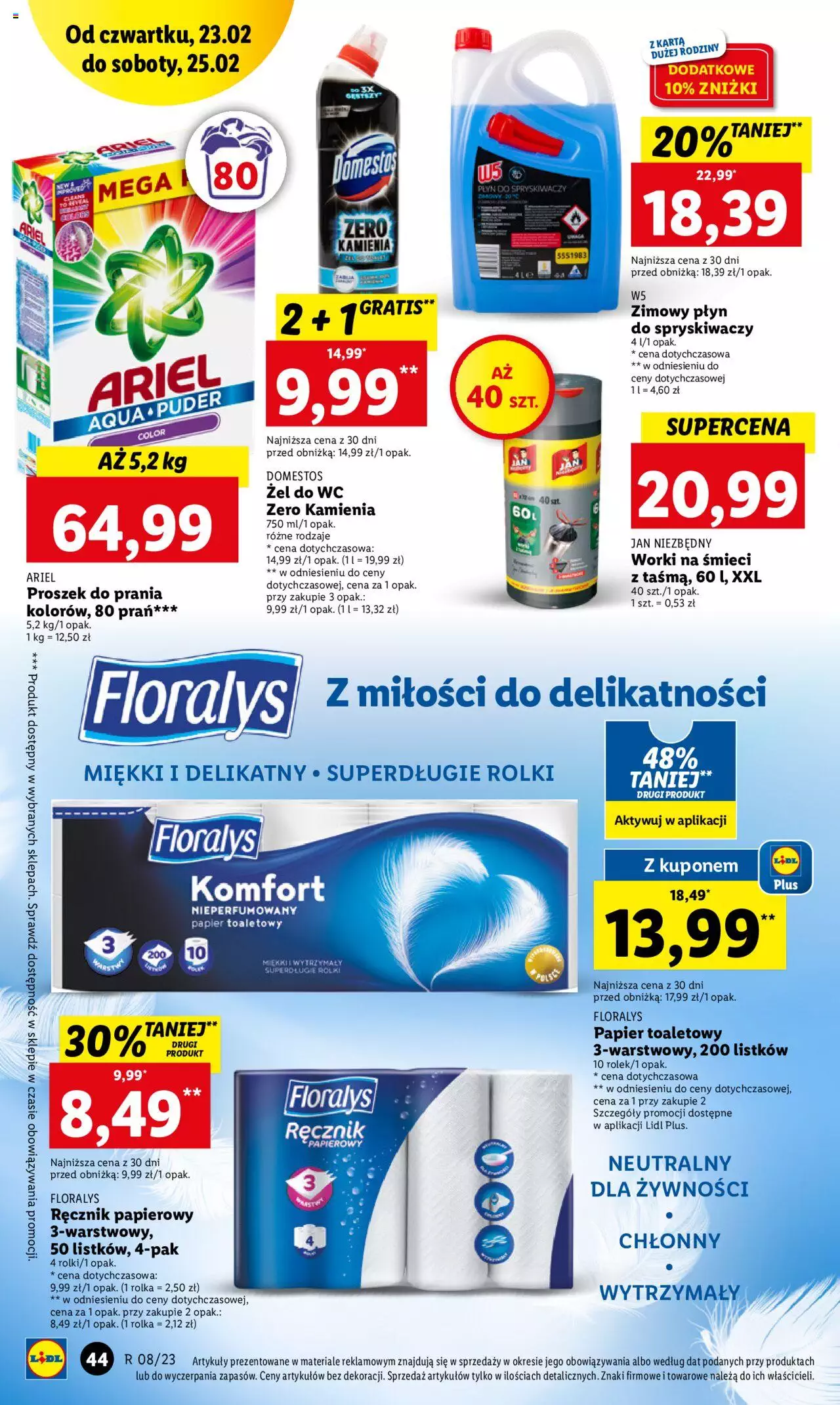 LIDL gazetka ważna od 23.02.2023 do 25.02.2023 strona 44
