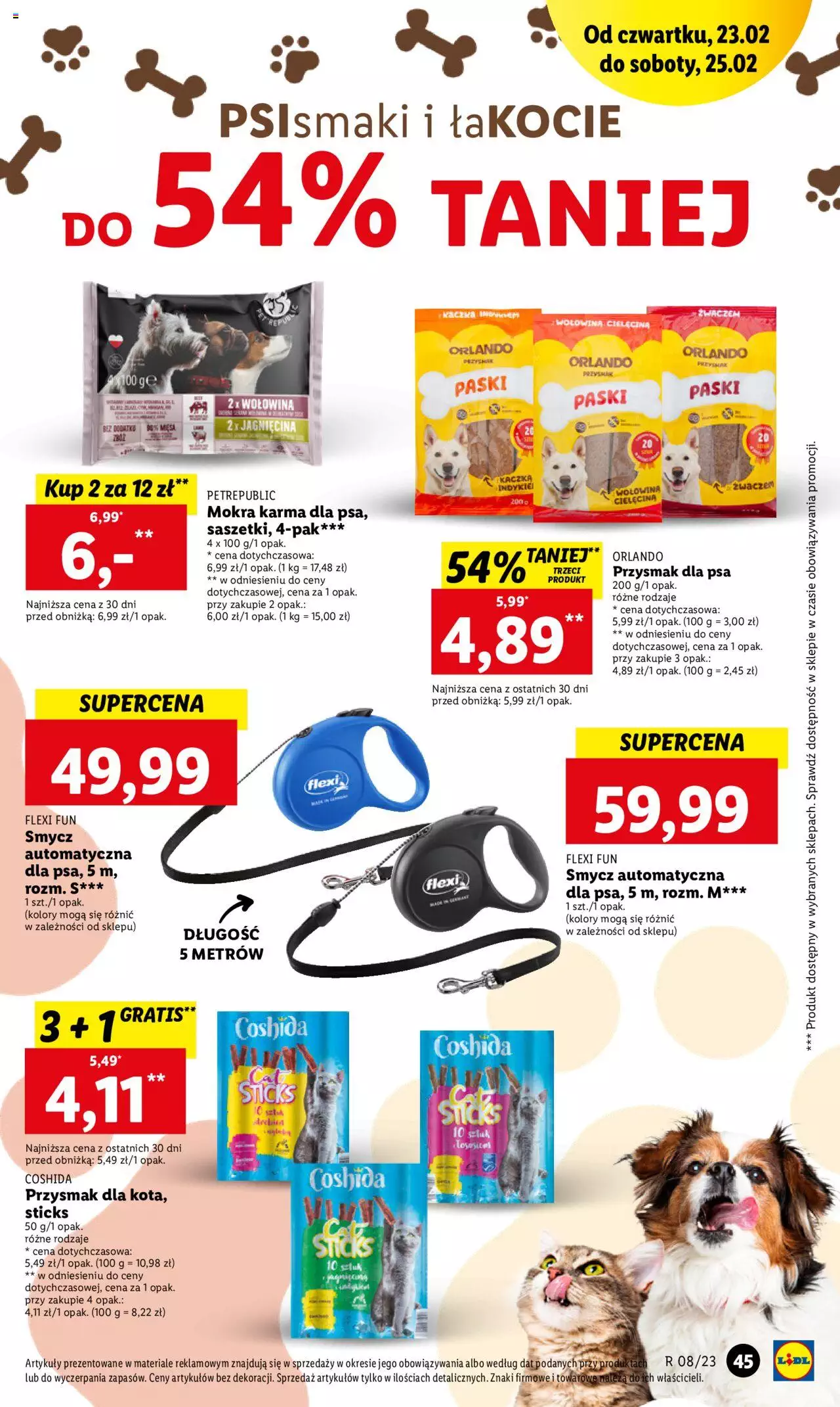 LIDL gazetka ważna od 23.02.2023 do 25.02.2023 strona 45