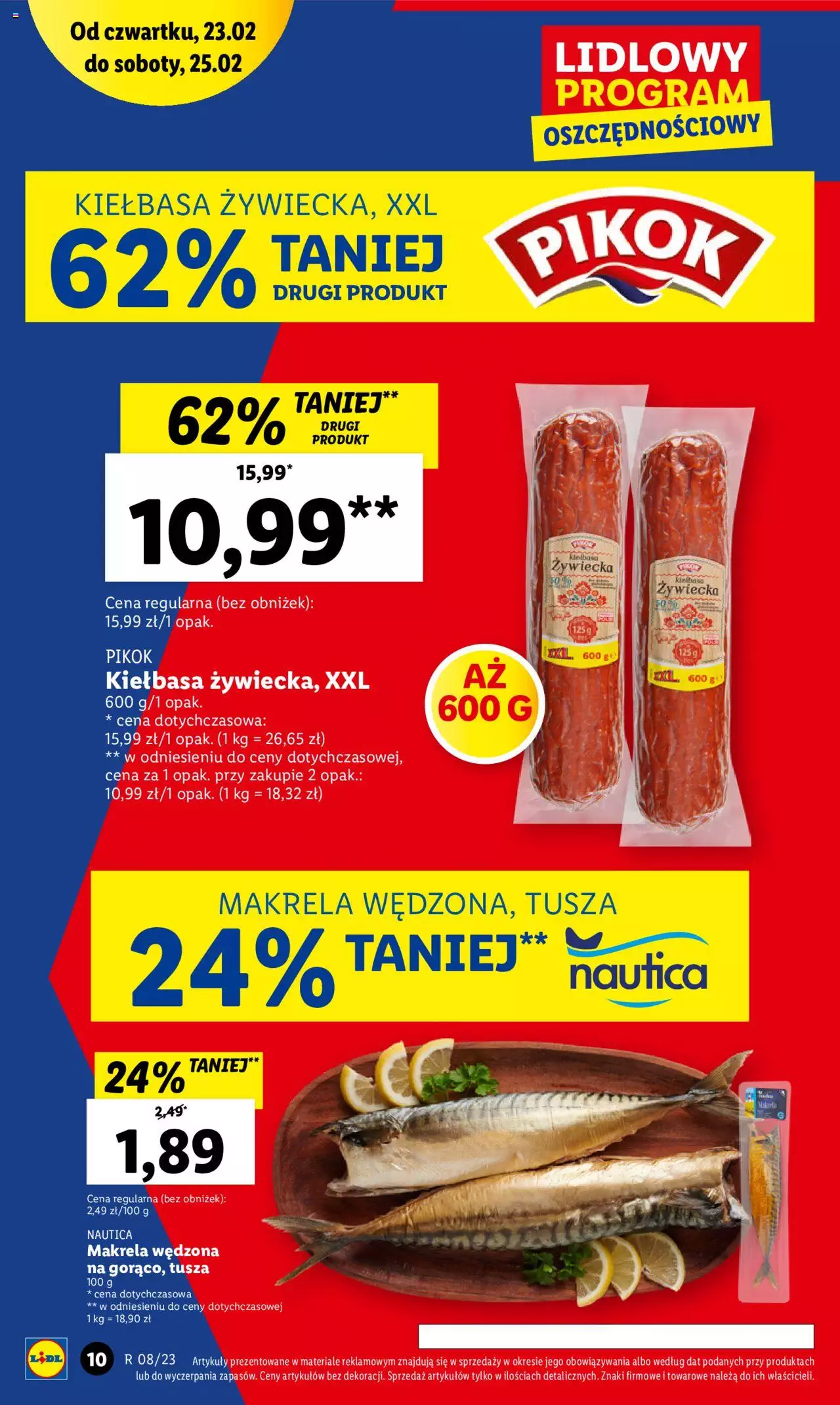 LIDL gazetka ważna od 23.02.2023 do 25.02.2023 strona 10