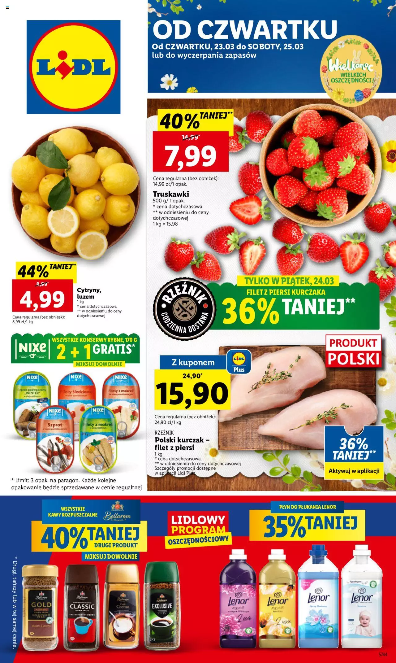 LIDL gazetka ważna od 23.03.2023 do 25.03.2023 strona 1