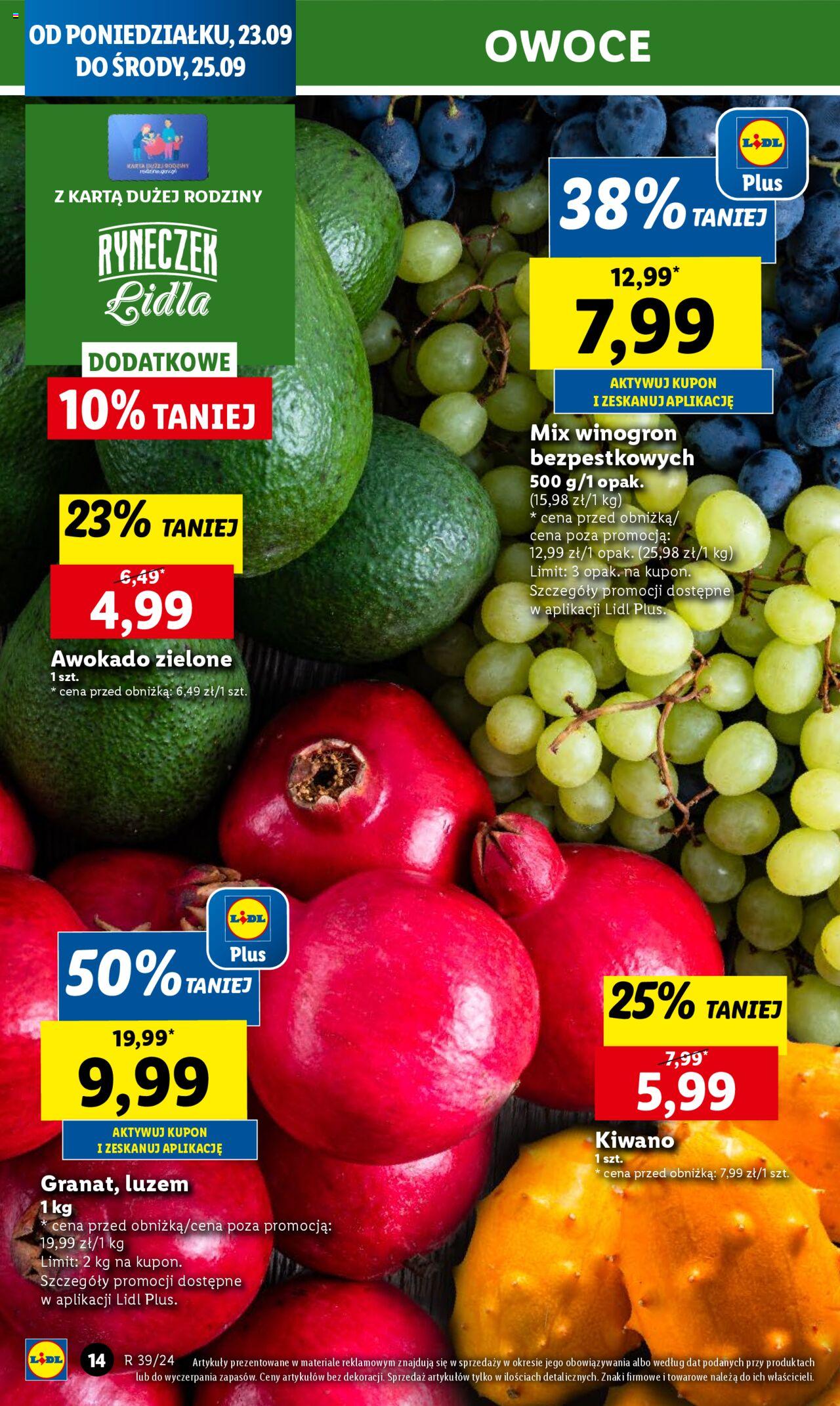 LIDL gazetka ważna od 23.09.2024 do 25.09.2024 strona 18