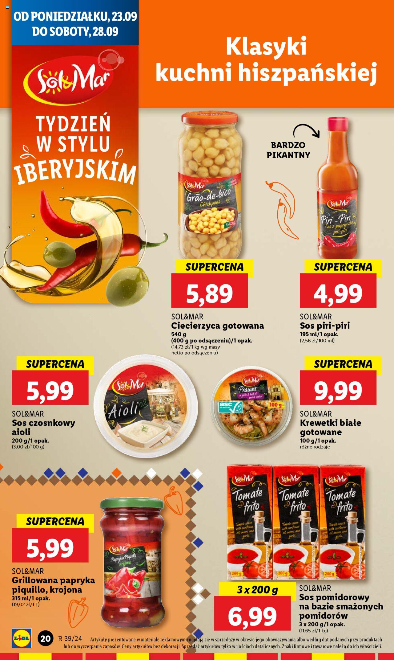 LIDL gazetka ważna od 23.09.2024 do 25.09.2024 strona 24