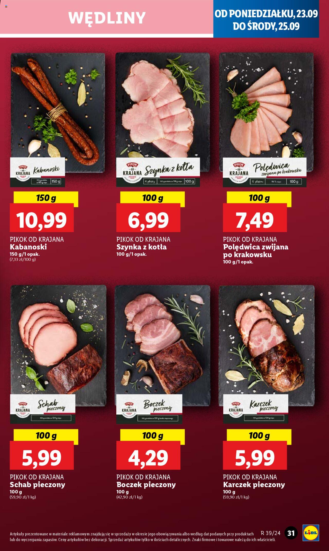 LIDL gazetka ważna od 23.09.2024 do 25.09.2024 strona 35