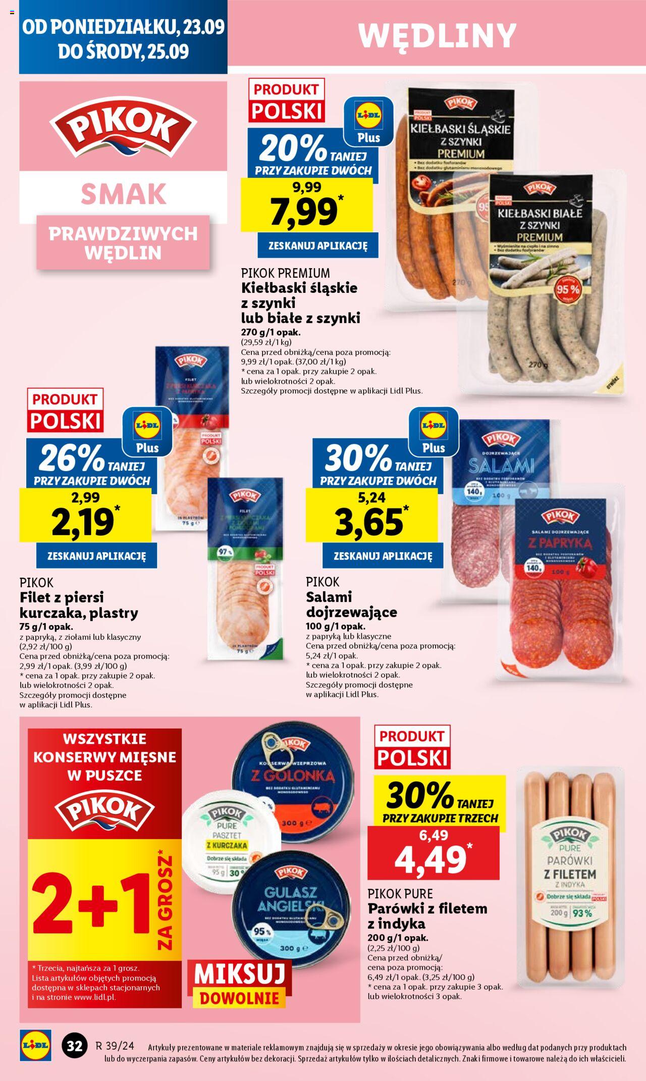 LIDL gazetka ważna od 23.09.2024 do 25.09.2024 strona 36