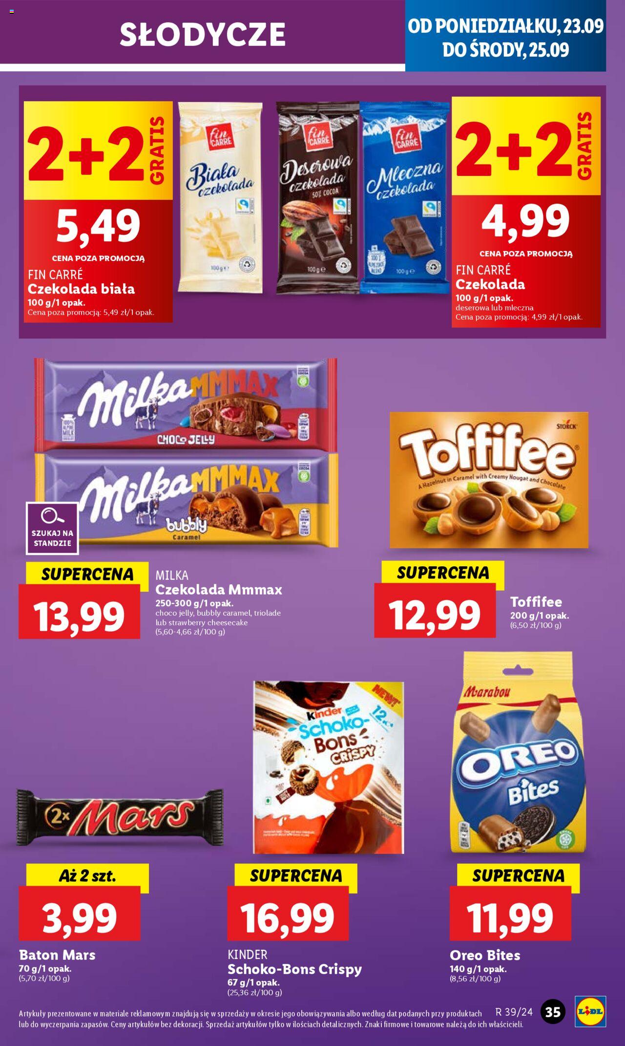 LIDL gazetka ważna od 23.09.2024 do 25.09.2024 strona 39