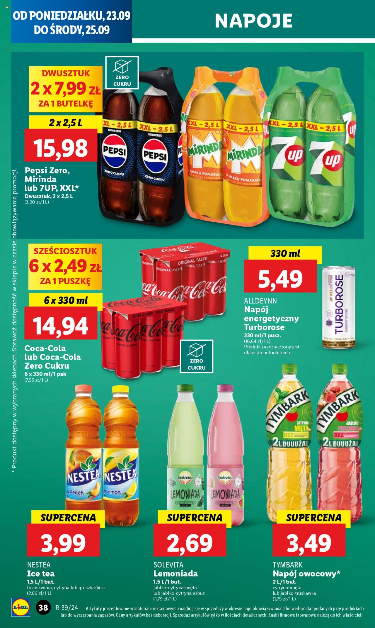 LIDL gazetka ważna od 23.09.2024 do 25.09.2024 strona 42