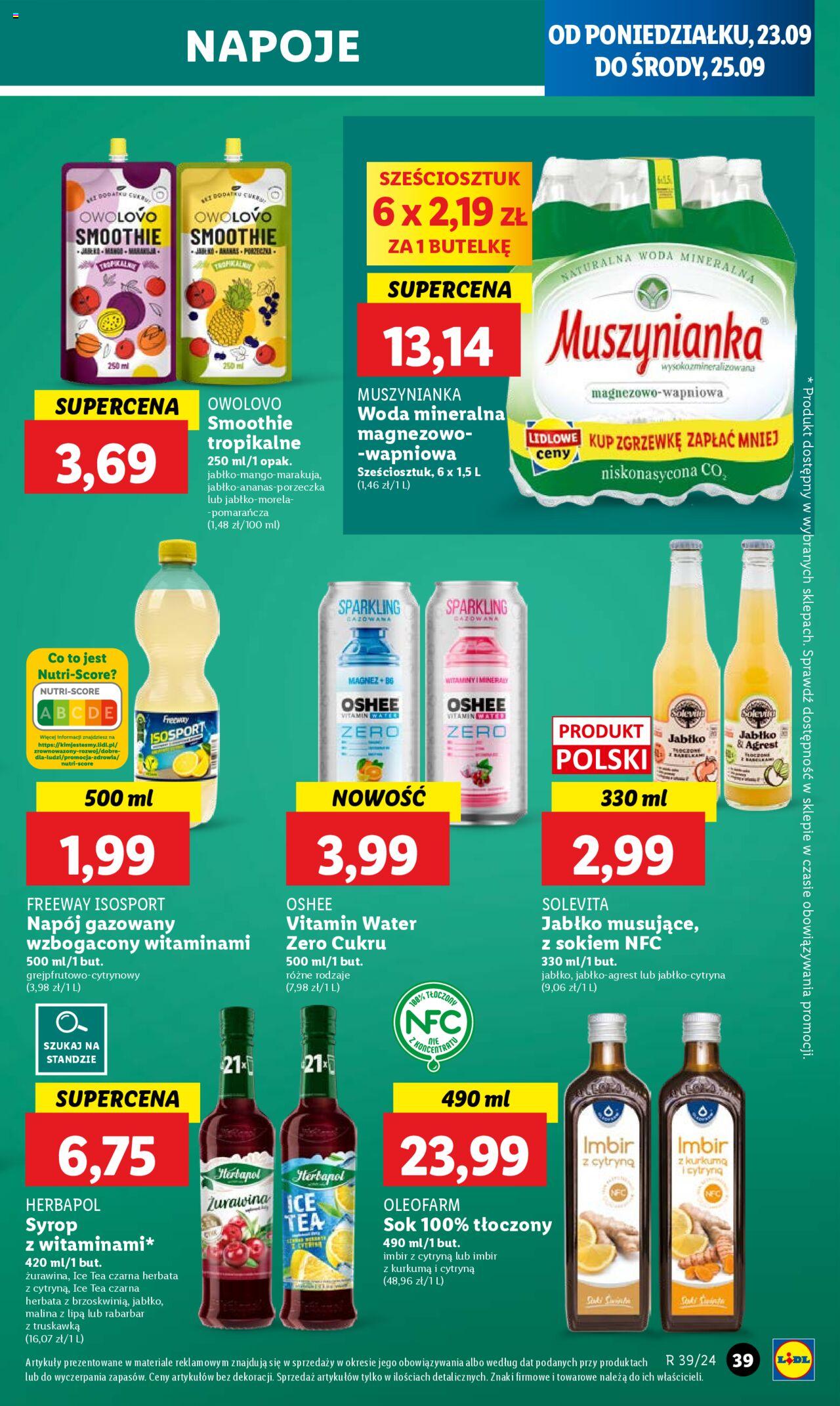 LIDL gazetka ważna od 23.09.2024 do 25.09.2024 strona 43
