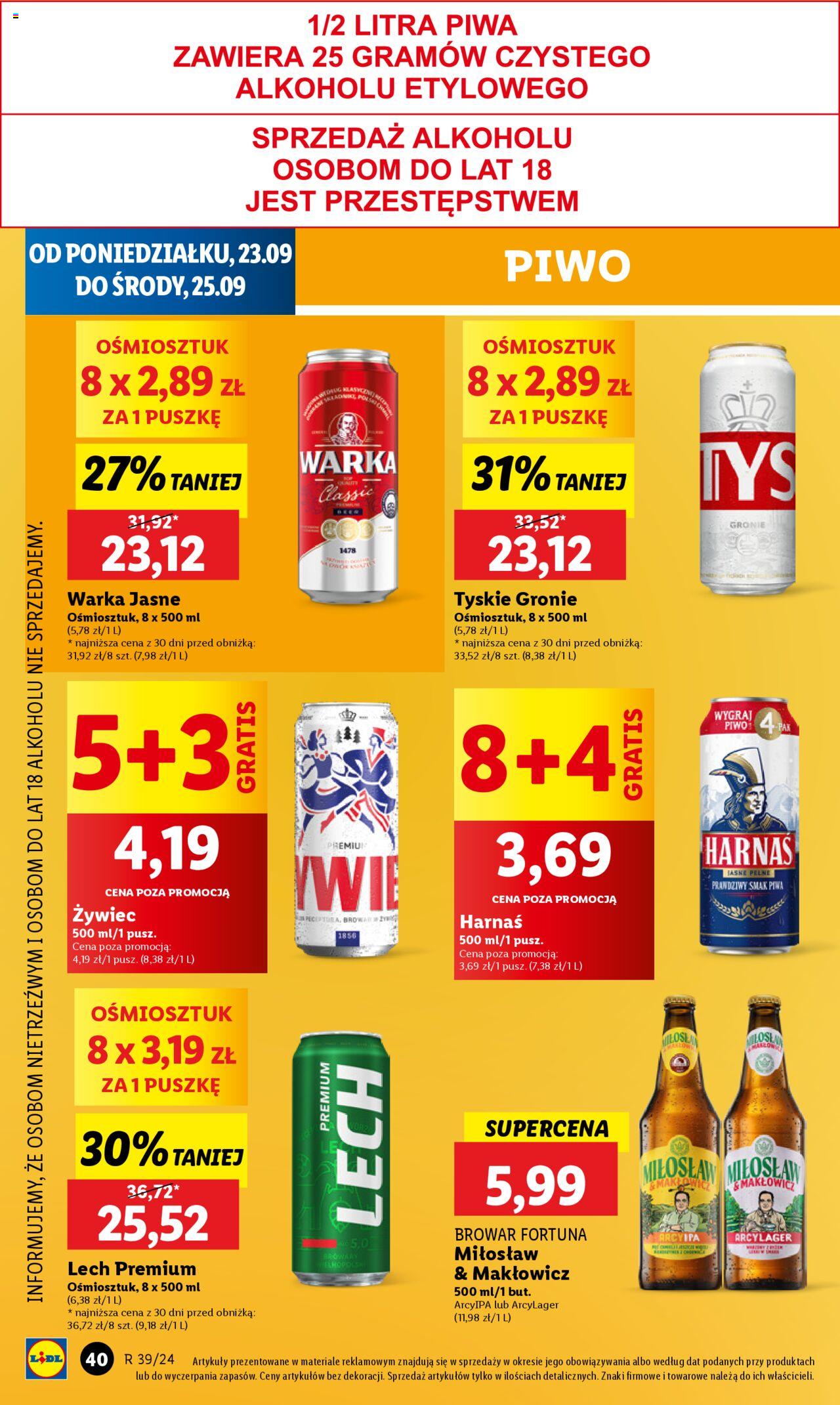 LIDL gazetka ważna od 23.09.2024 do 25.09.2024 strona 44