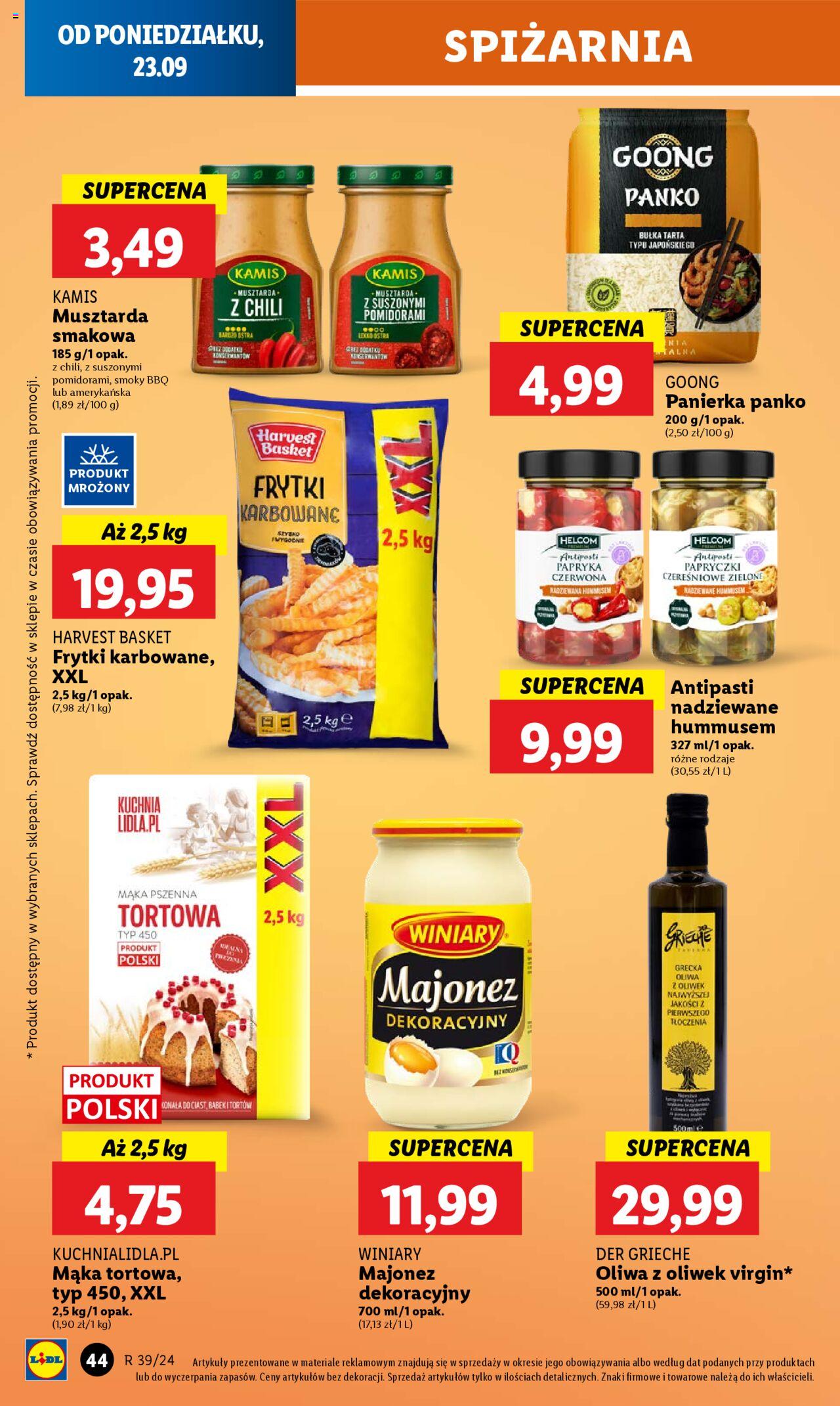 LIDL gazetka ważna od 23.09.2024 do 25.09.2024 strona 50