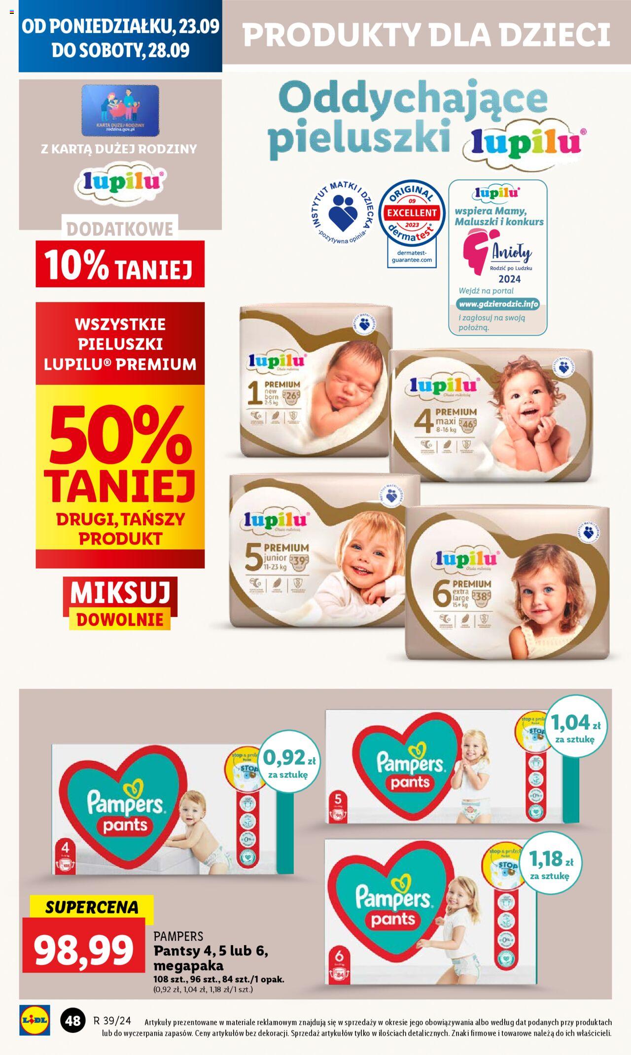 LIDL gazetka ważna od 23.09.2024 do 25.09.2024 strona 54