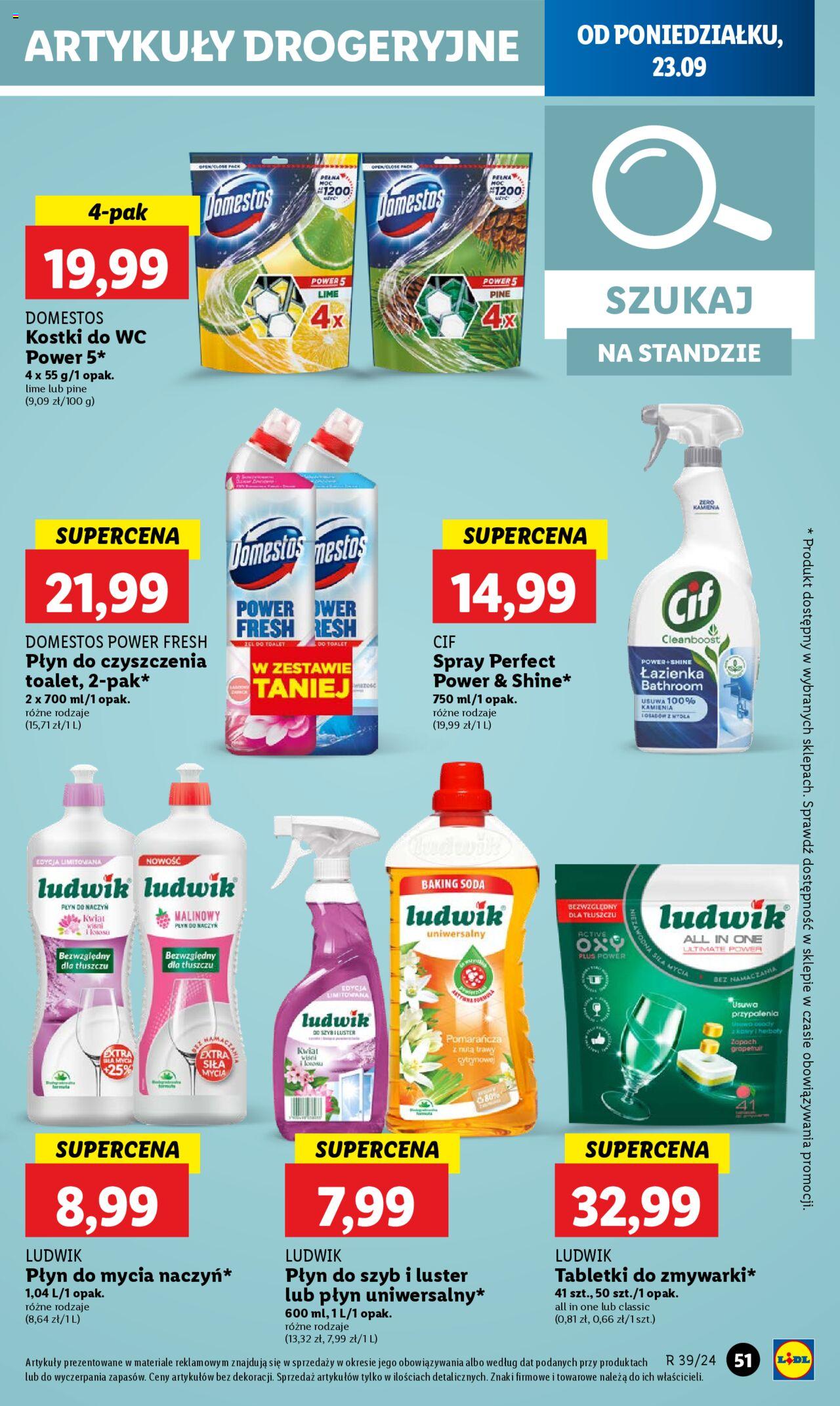 LIDL gazetka ważna od 23.09.2024 do 25.09.2024 strona 57