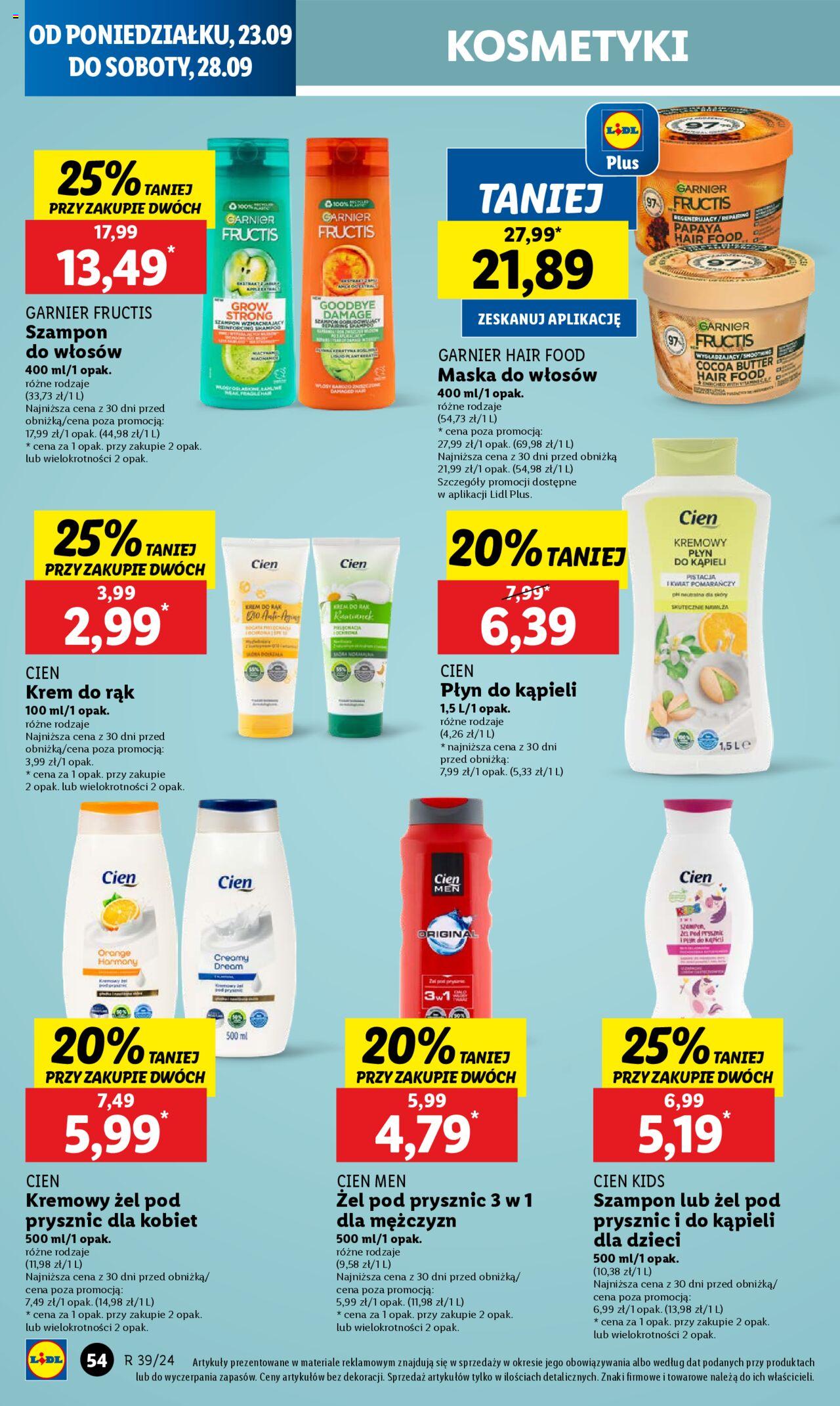 LIDL gazetka ważna od 23.09.2024 do 25.09.2024 strona 60