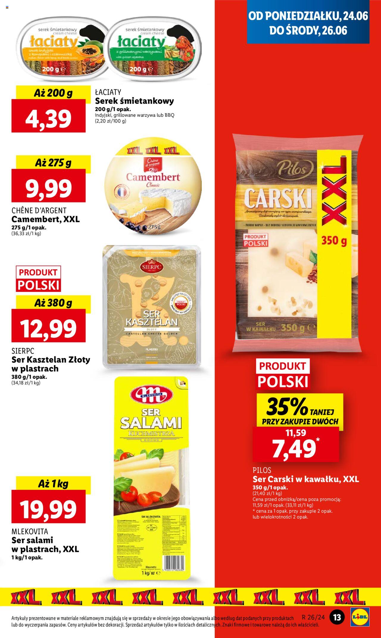 LIDL gazetka ważna od 24.06.2024 do 26.06.2024 strona 14