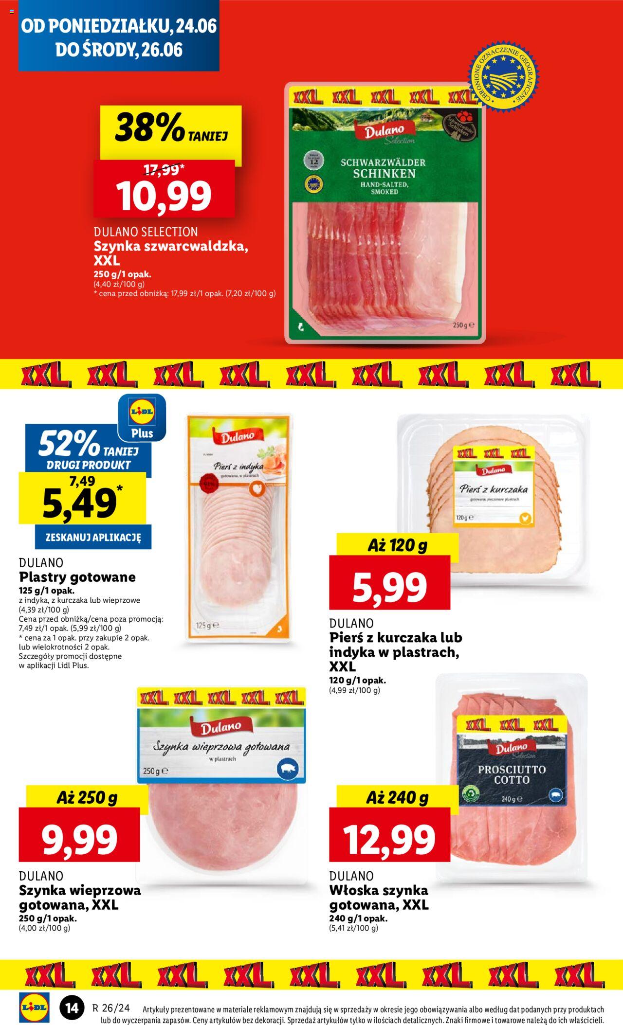 LIDL gazetka ważna od 24.06.2024 do 26.06.2024 strona 15