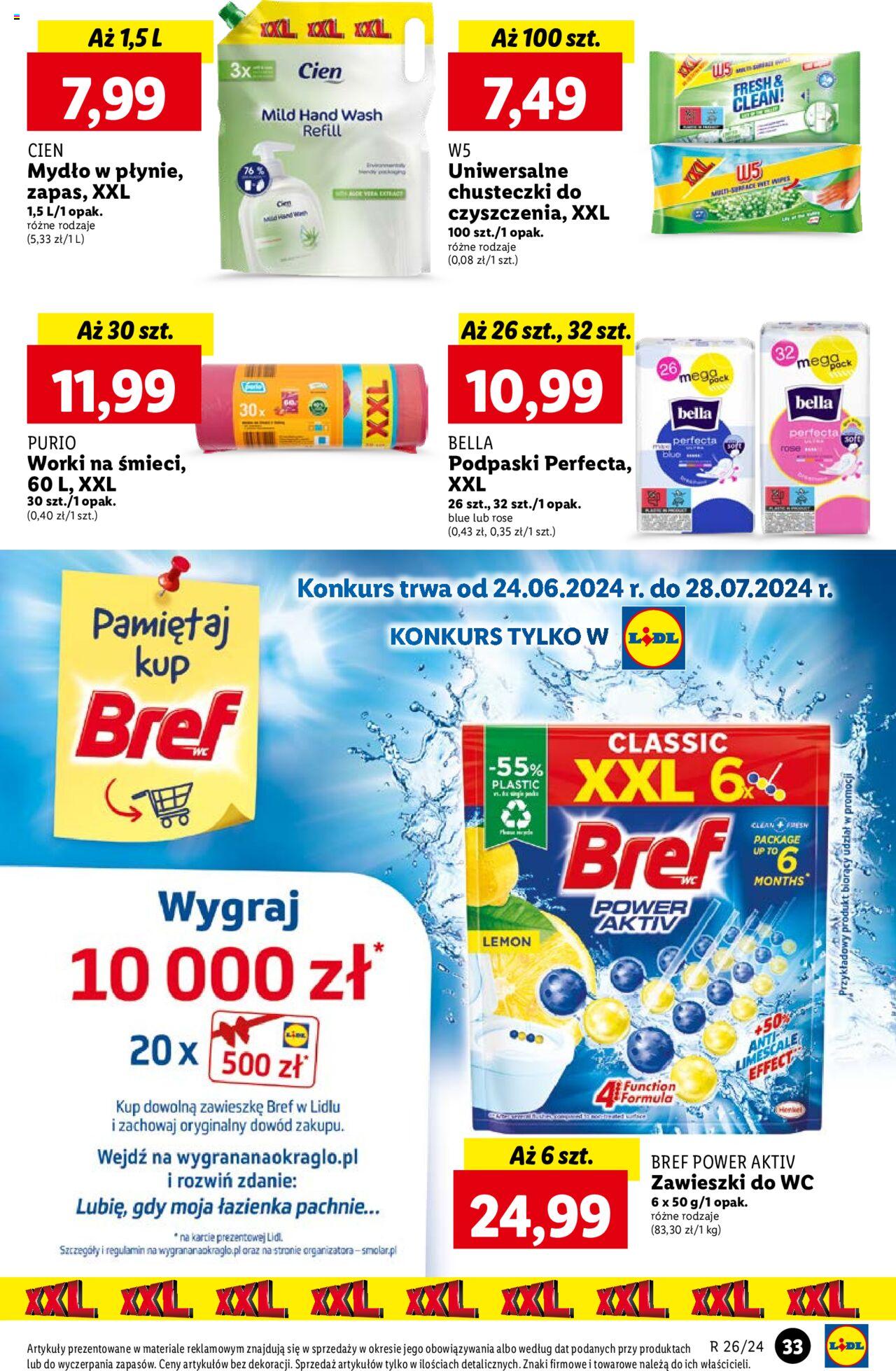 LIDL gazetka ważna od 24.06.2024 do 26.06.2024 strona 33