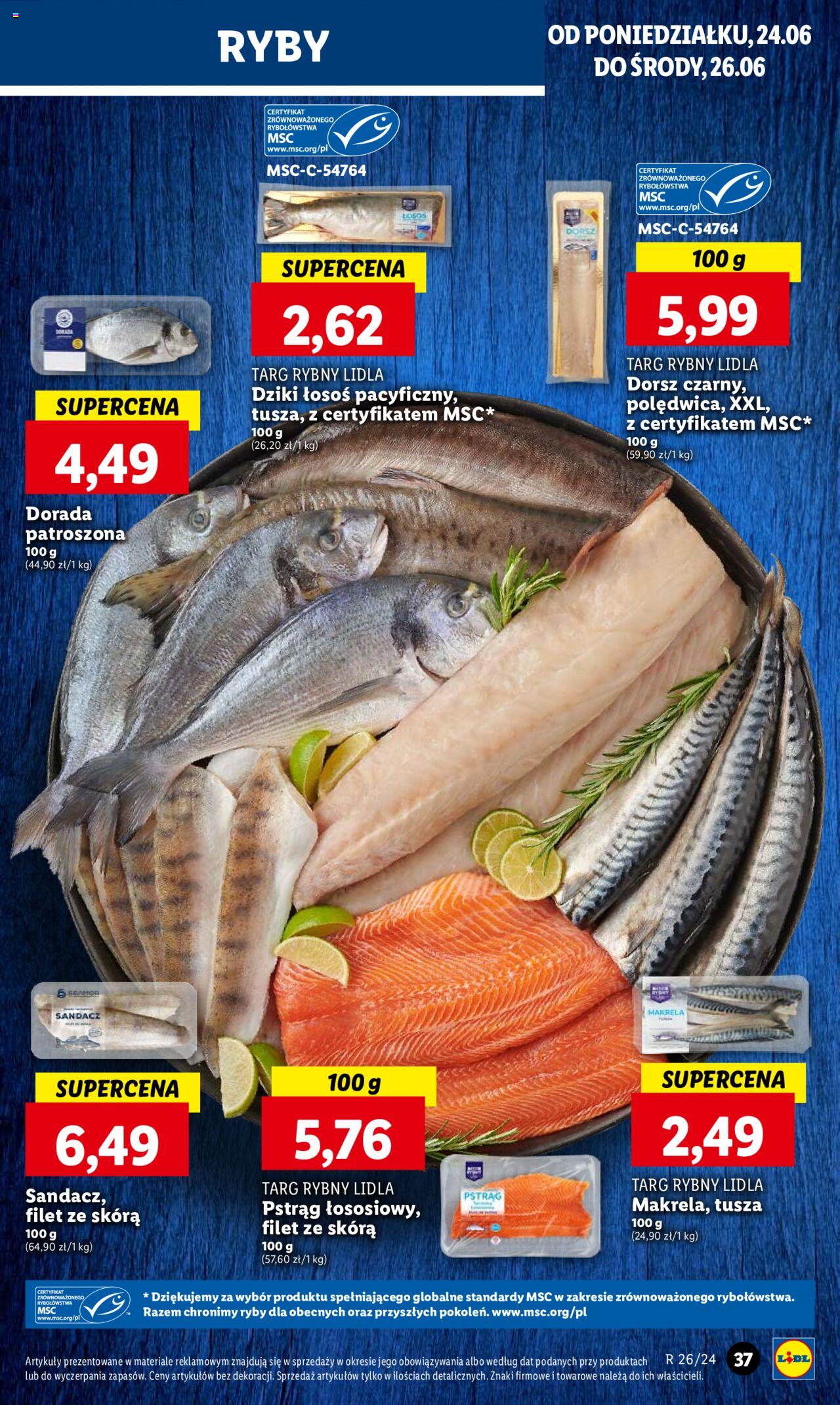 LIDL gazetka ważna od 24.06.2024 do 26.06.2024 strona 39