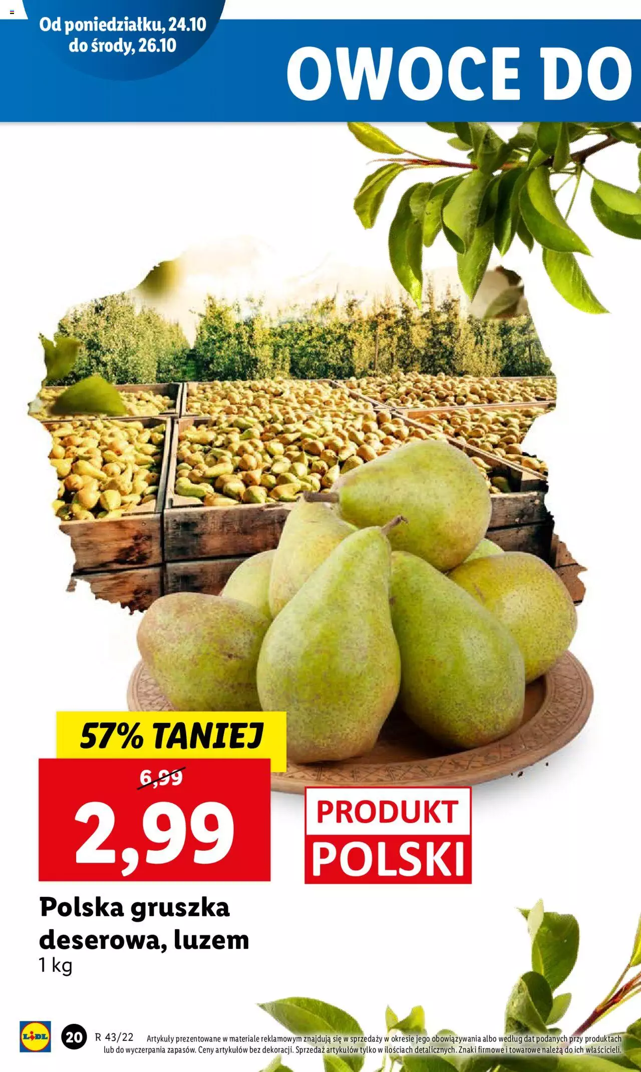 Lidl gazetka ważna od 24.10.2022 do 26.10.2022 strona 20