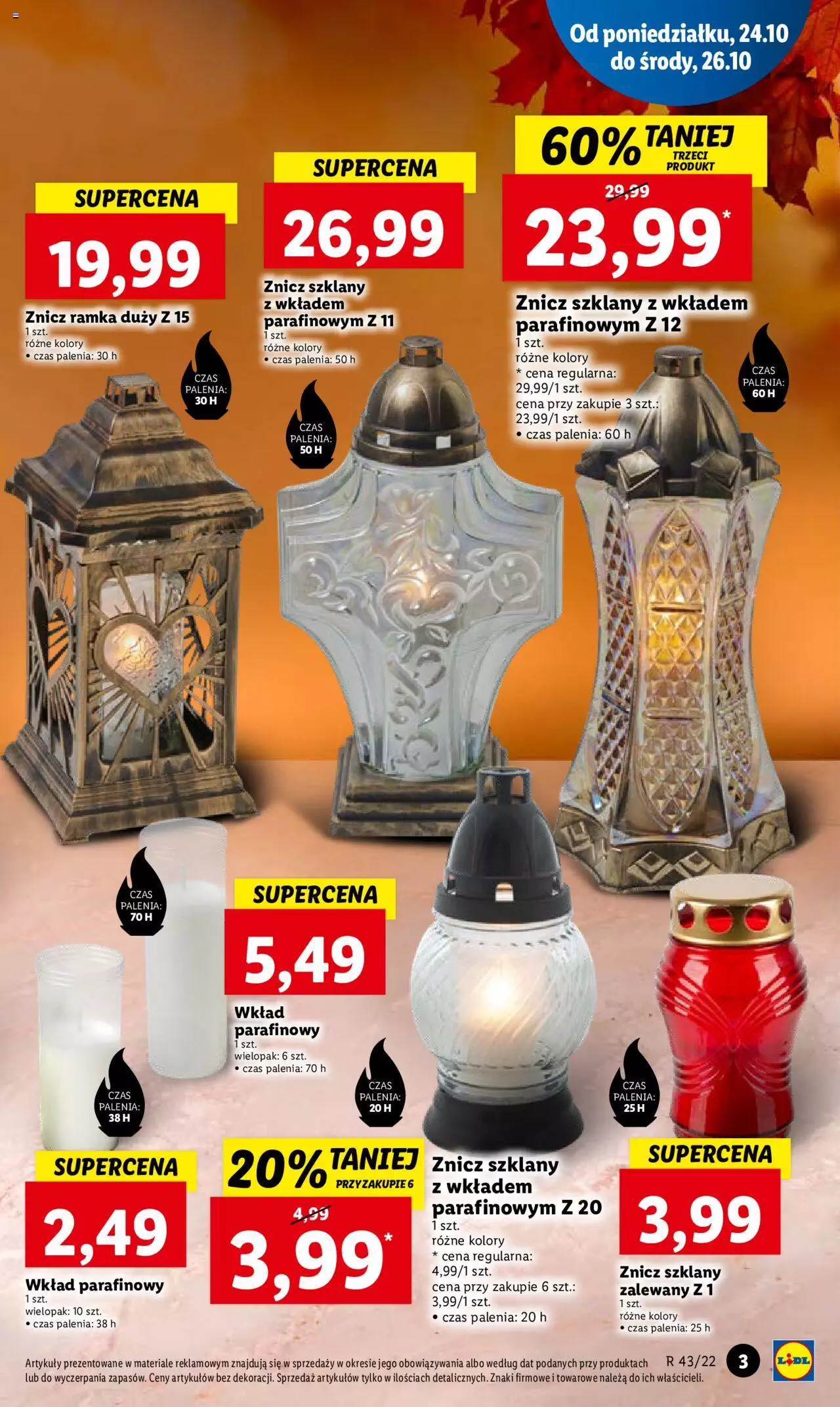 Lidl gazetka ważna od 24.10.2022 do 26.10.2022 strona 3