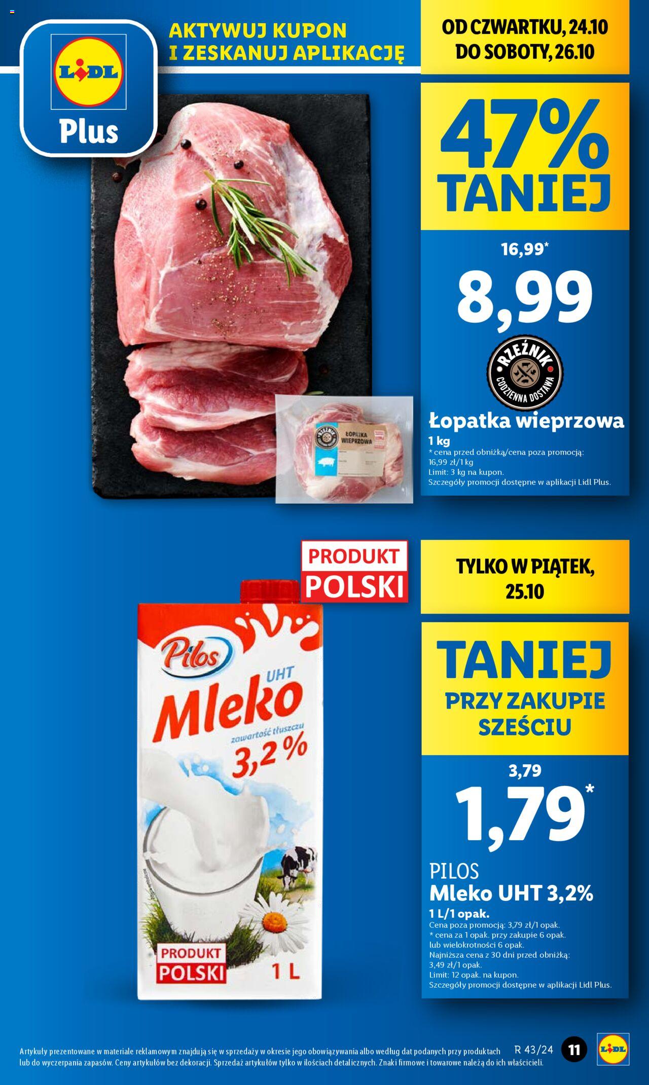 LIDL gazetka ważna od 24.10.2024 do 26.10.2024 strona 11