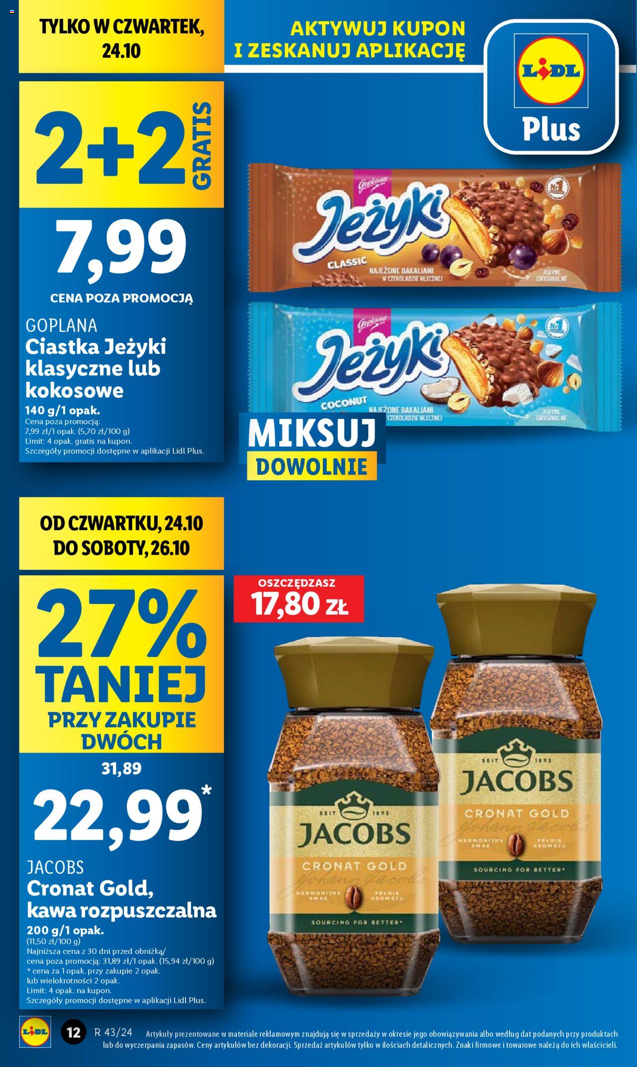 LIDL gazetka ważna od 24.10.2024 do 26.10.2024 strona 12