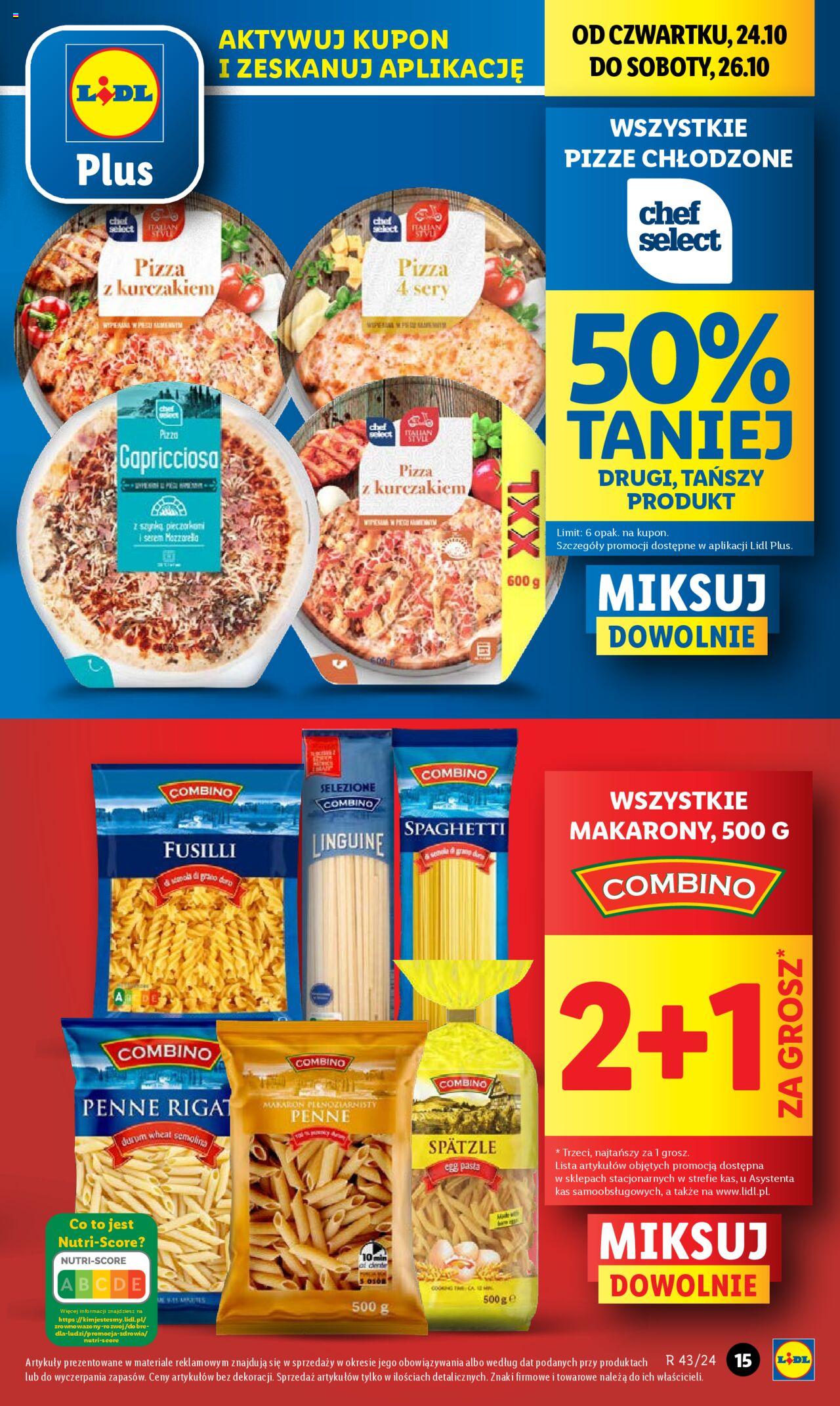 LIDL gazetka ważna od 24.10.2024 do 26.10.2024 strona 15