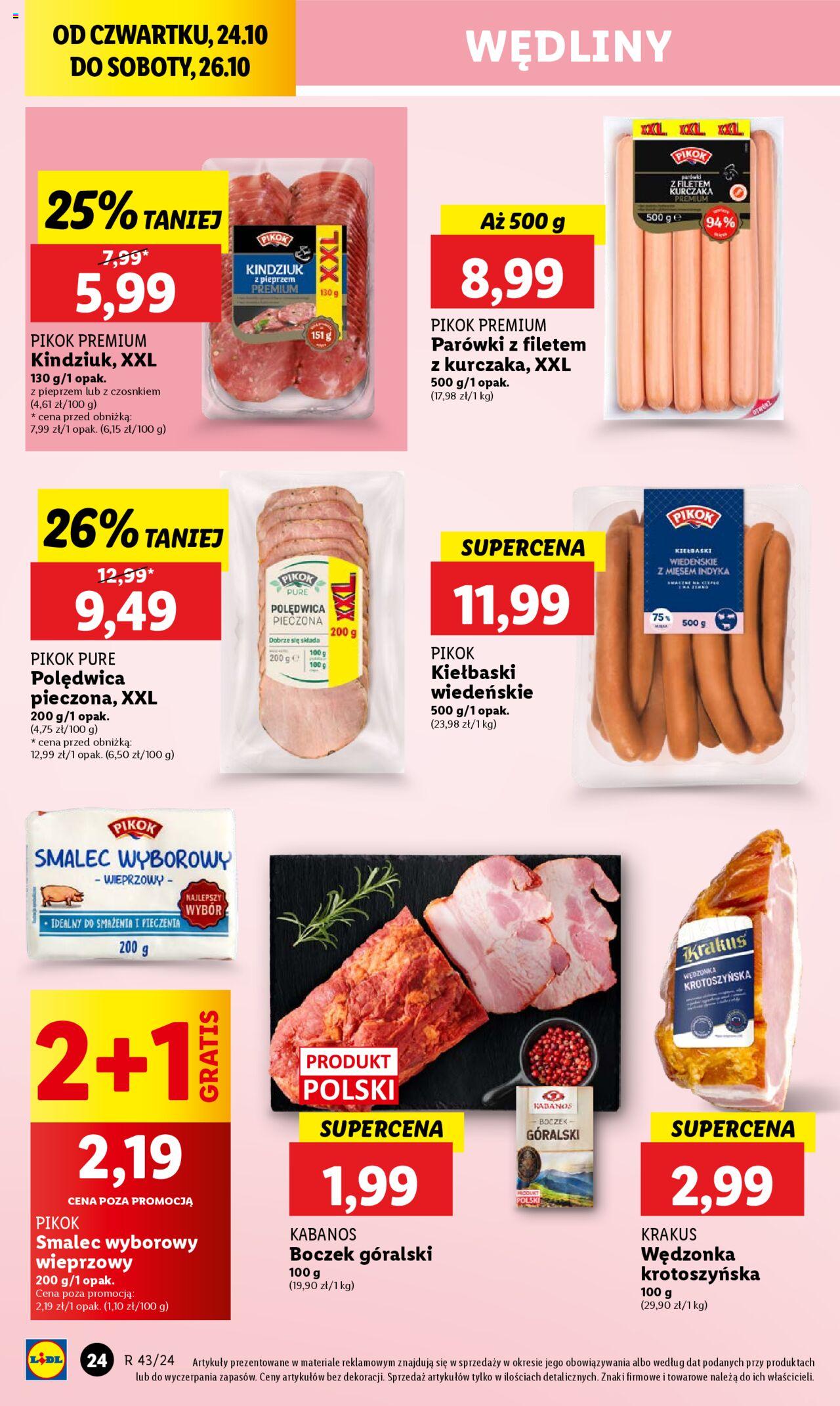 LIDL gazetka ważna od 24.10.2024 do 26.10.2024 strona 30