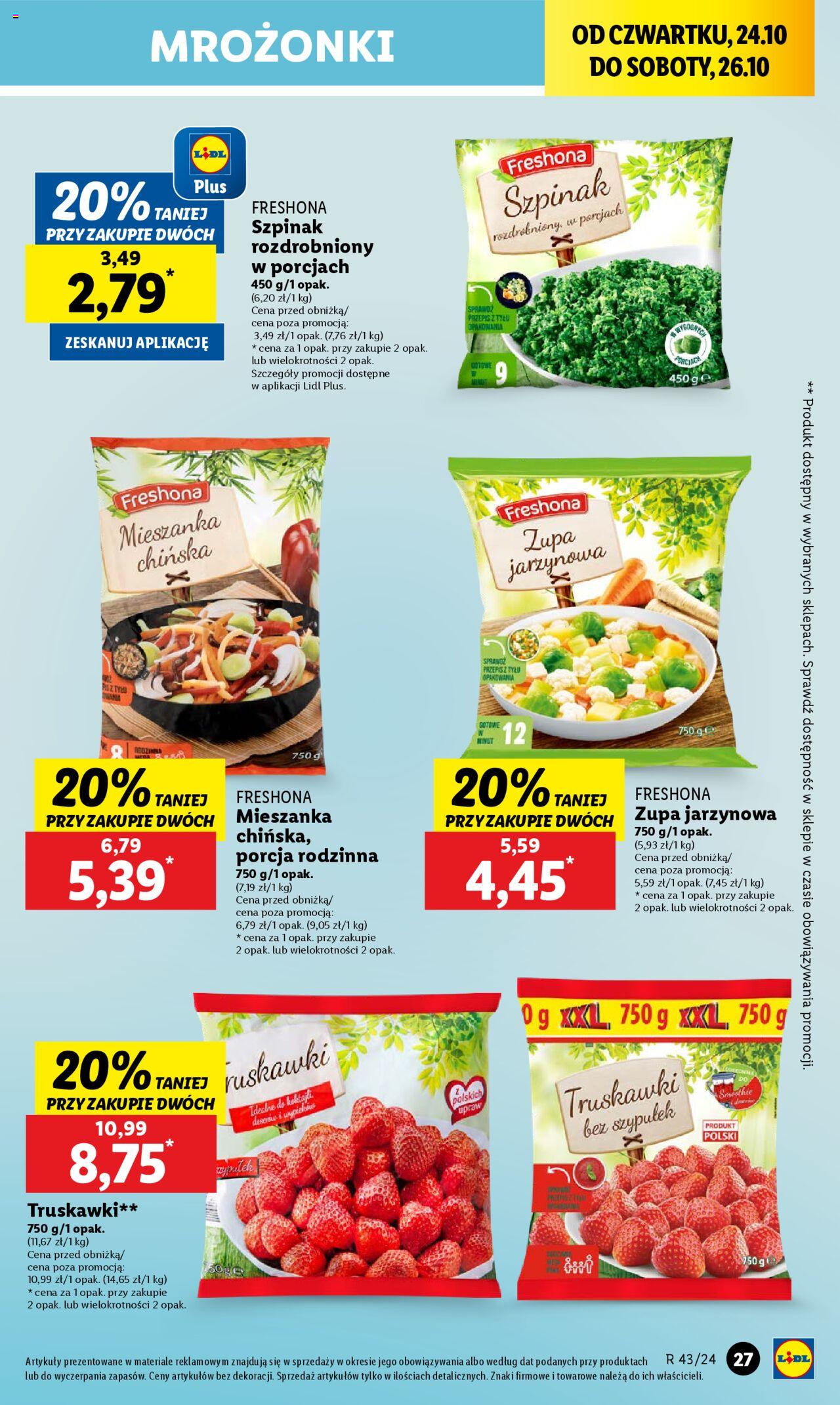 LIDL gazetka ważna od 24.10.2024 do 26.10.2024 strona 33