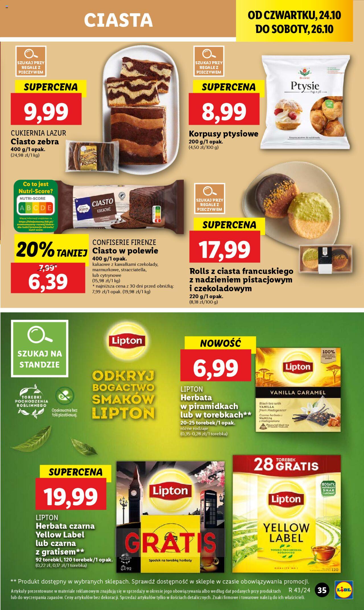 LIDL gazetka ważna od 24.10.2024 do 26.10.2024 strona 38