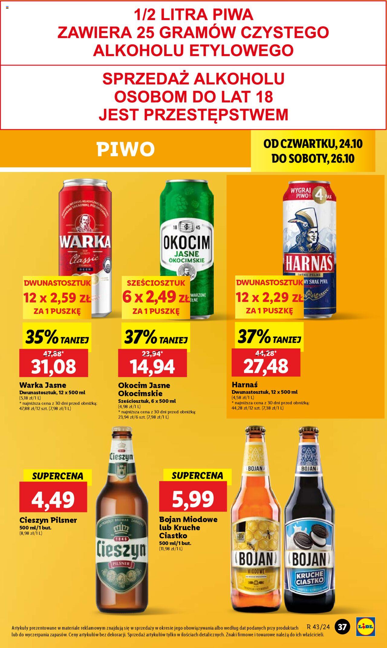 LIDL gazetka ważna od 24.10.2024 do 26.10.2024 strona 40
