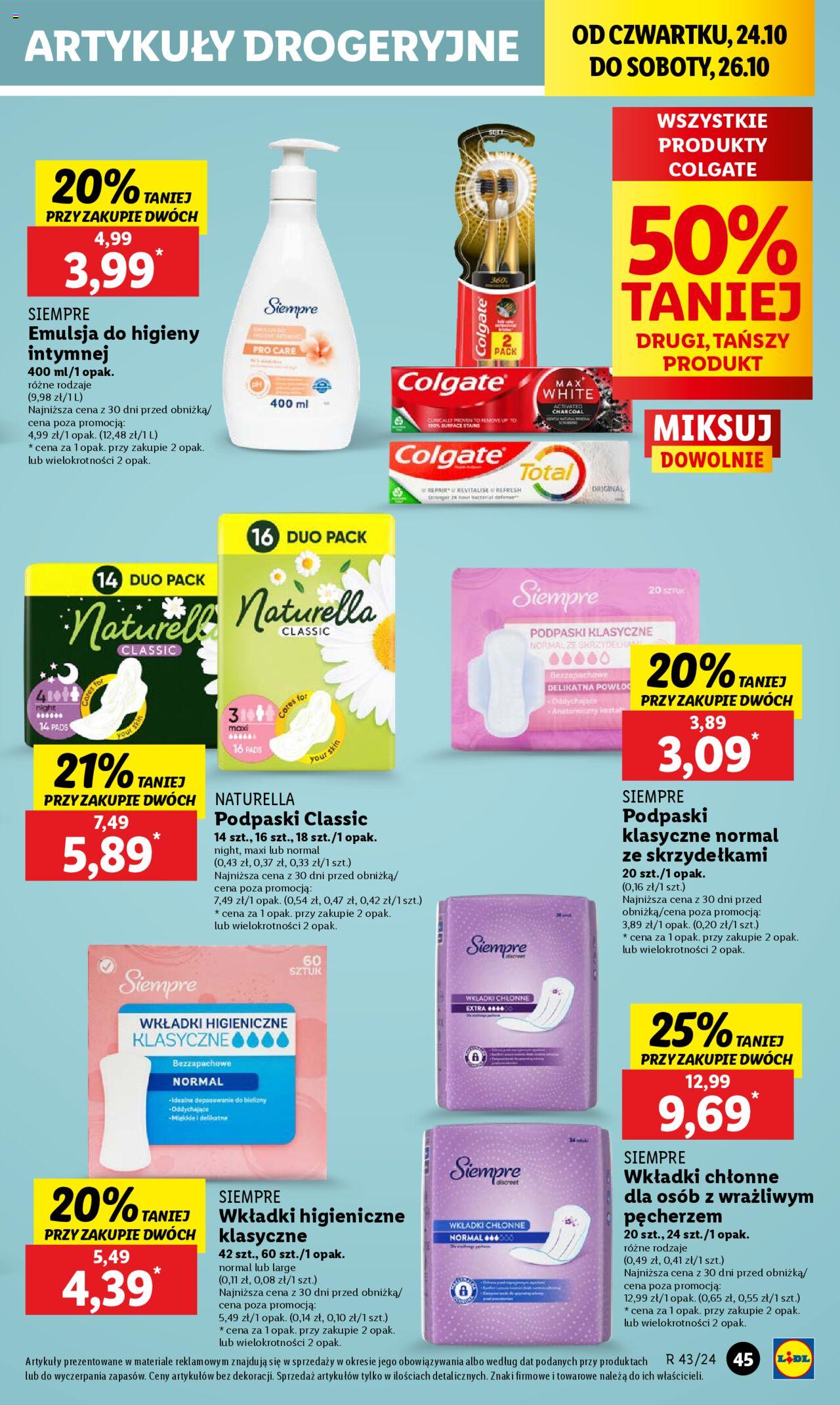 LIDL gazetka ważna od 24.10.2024 do 26.10.2024 strona 50
