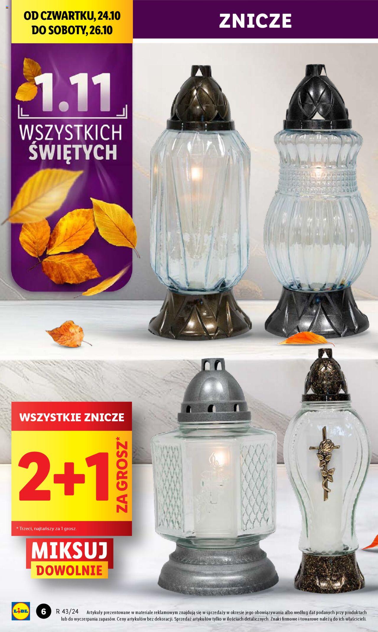 LIDL gazetka ważna od 24.10.2024 do 26.10.2024 strona 6