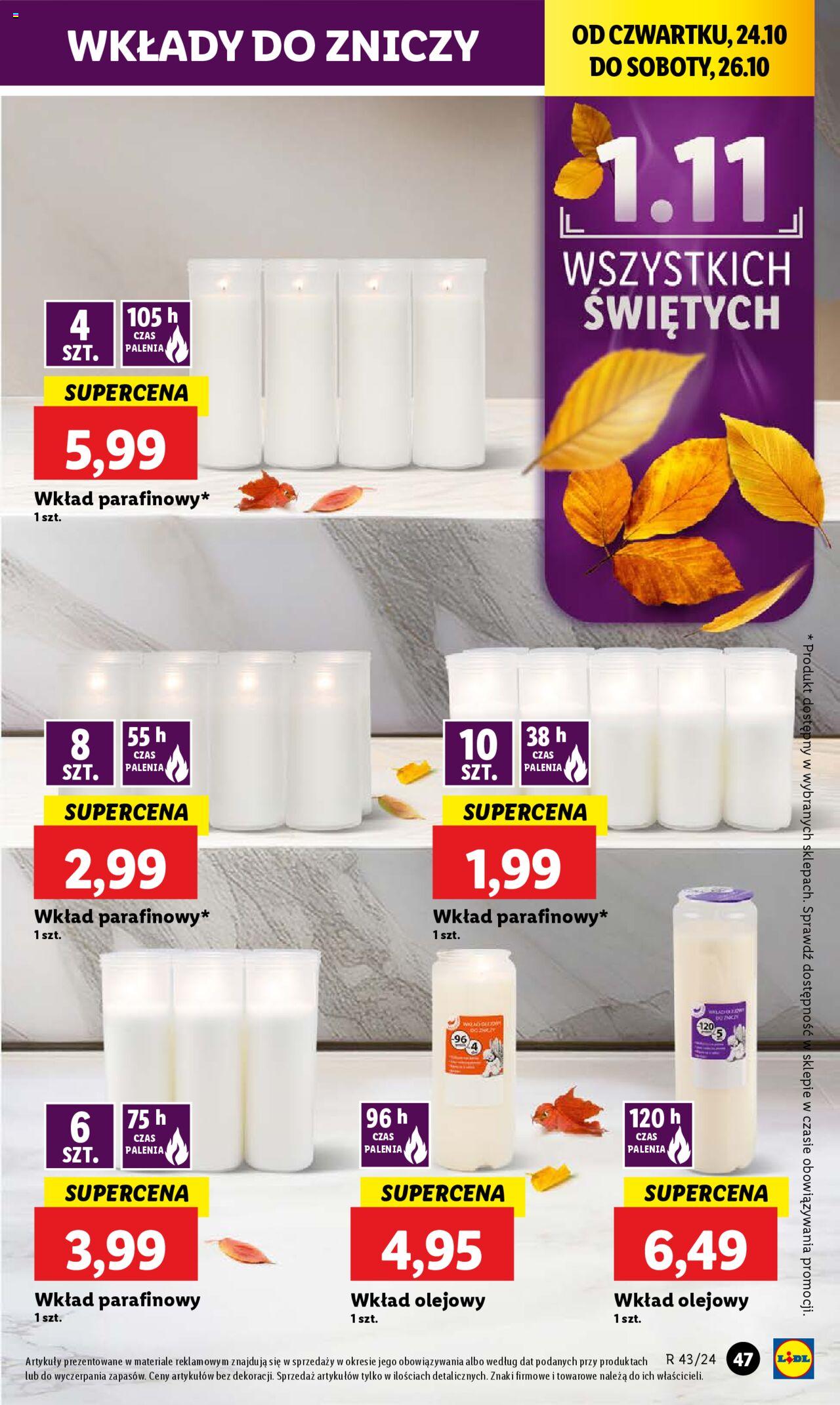 LIDL gazetka ważna od 24.10.2024 do 26.10.2024 strona 52