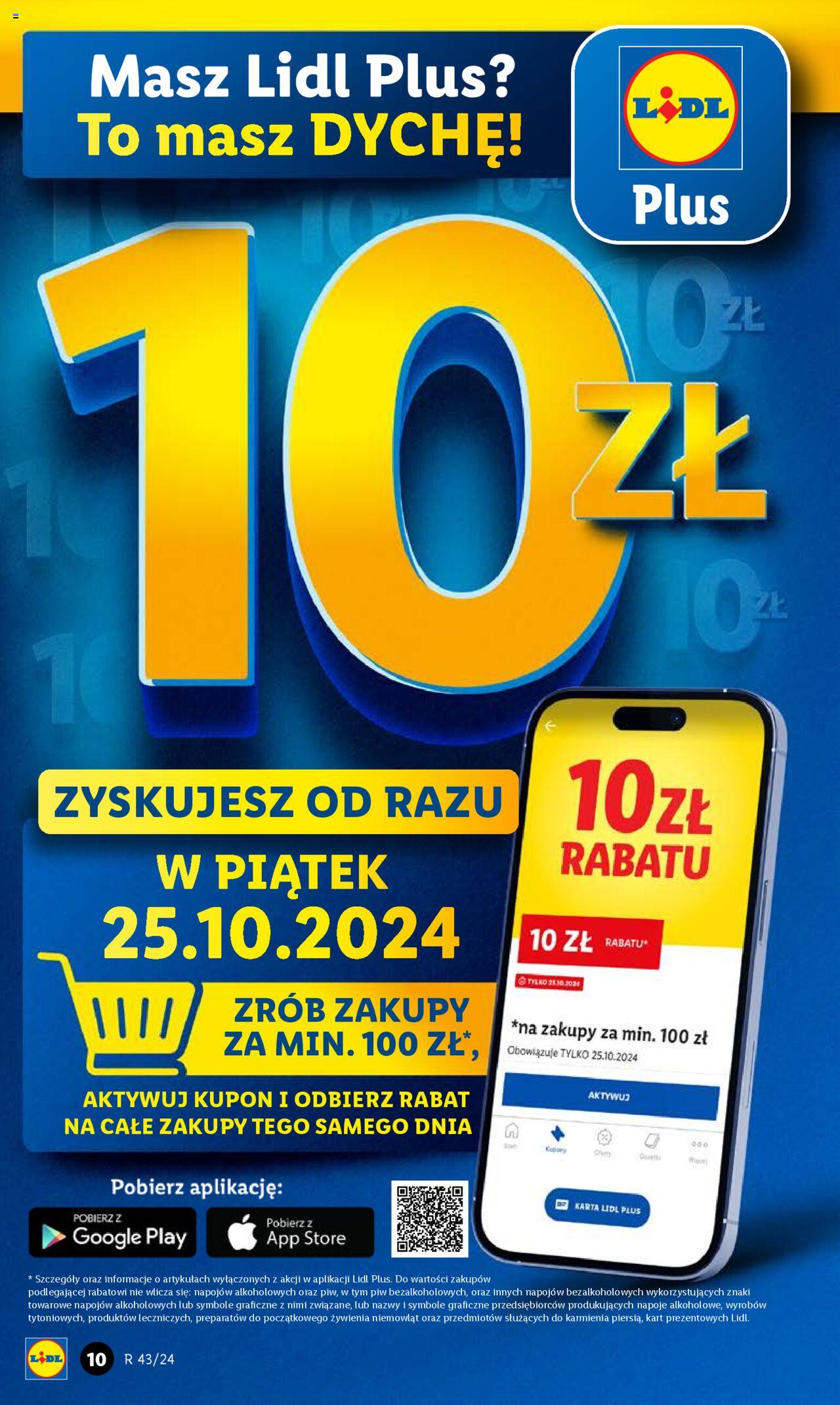 LIDL gazetka ważna od 24.10.2024 do 26.10.2024 strona 10