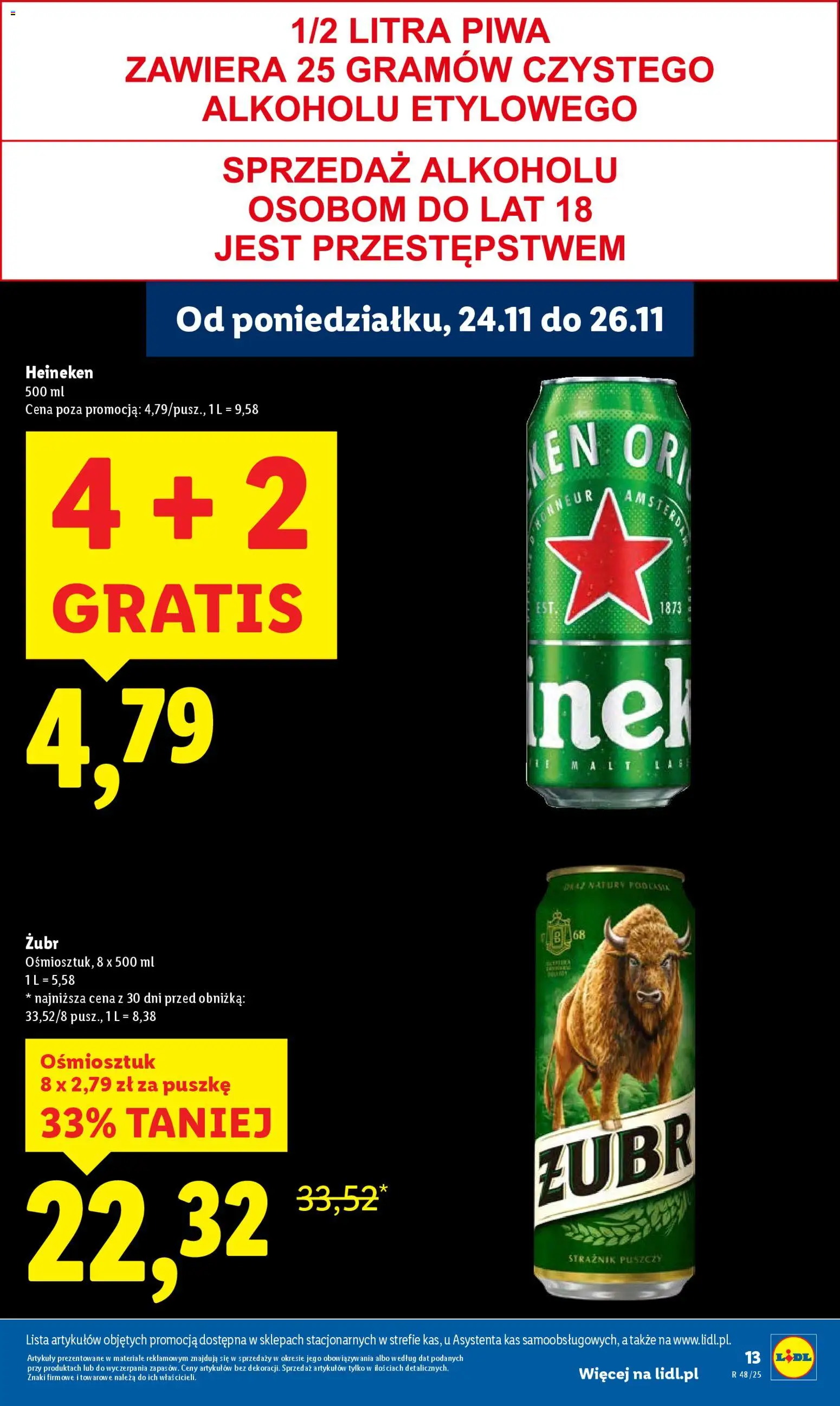 LIDL gazetka ważna od 24.11.2025 do 26.11.2025 strona 13