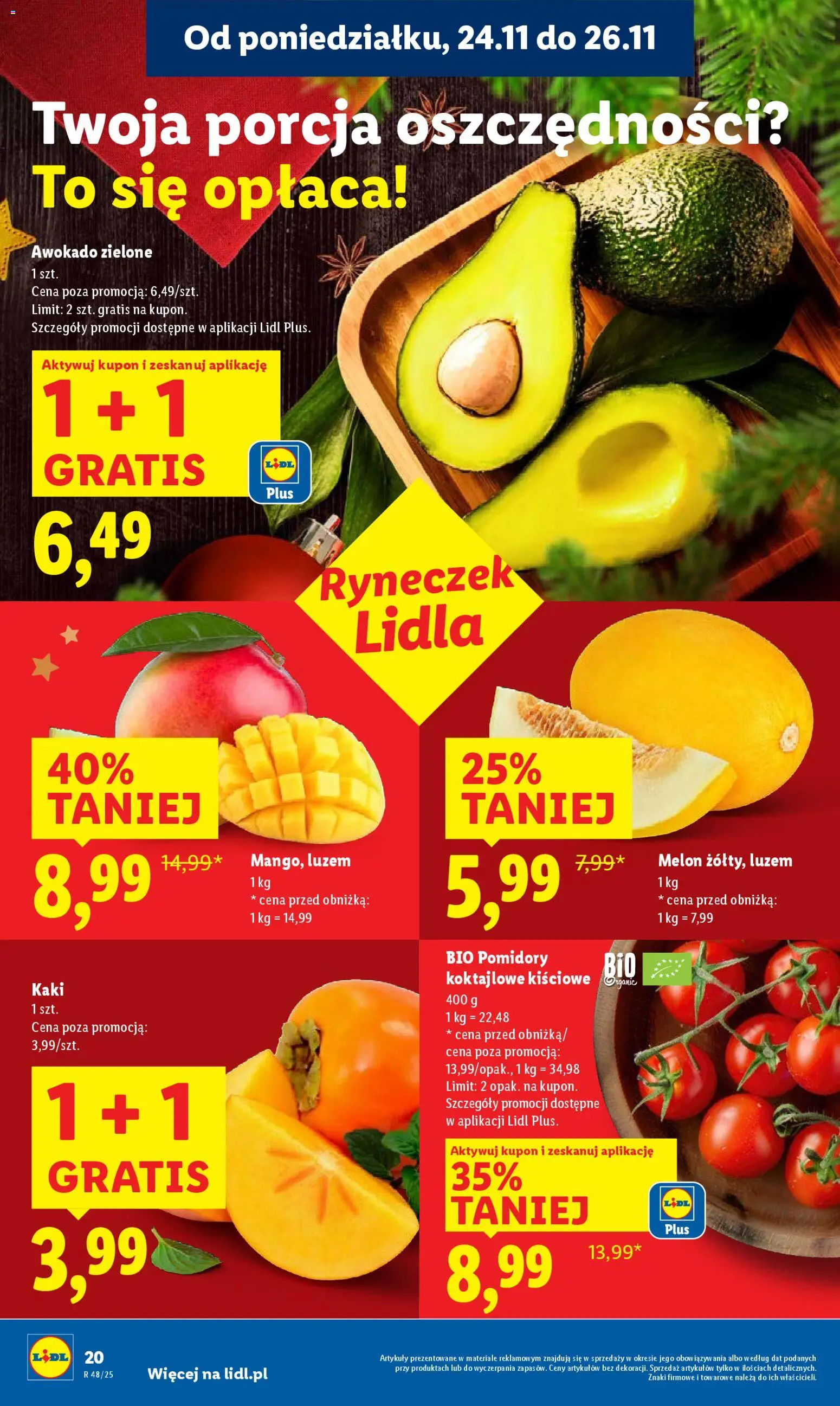 LIDL gazetka ważna od 24.11.2025 do 26.11.2025 strona 20