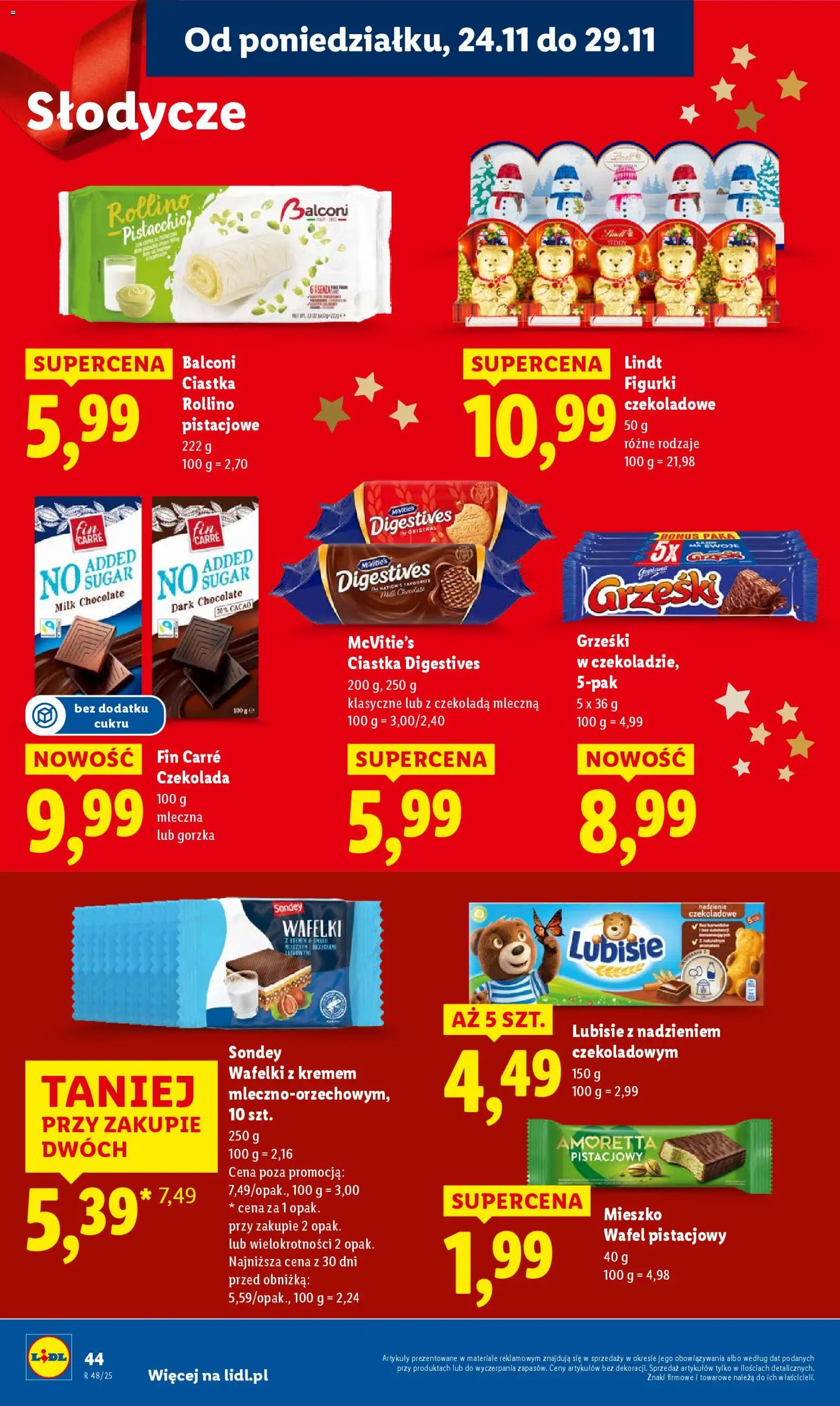 LIDL gazetka ważna od 24.11.2025 do 26.11.2025 strona 44