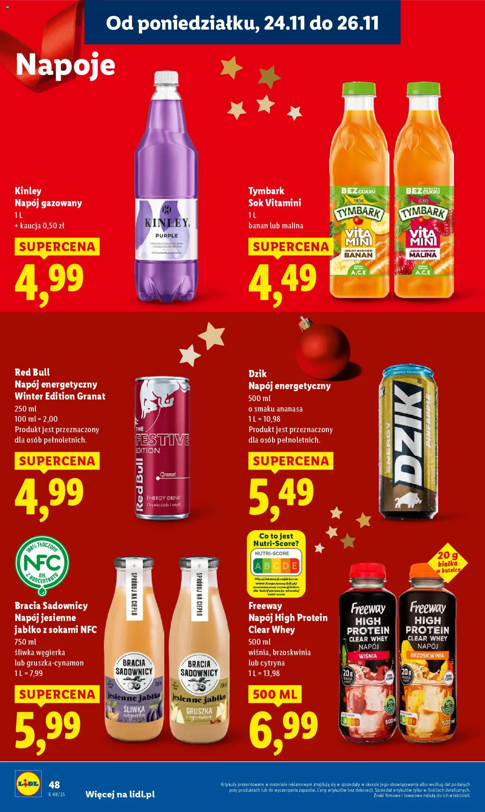 LIDL gazetka ważna od 24.11.2025 do 26.11.2025 strona 48