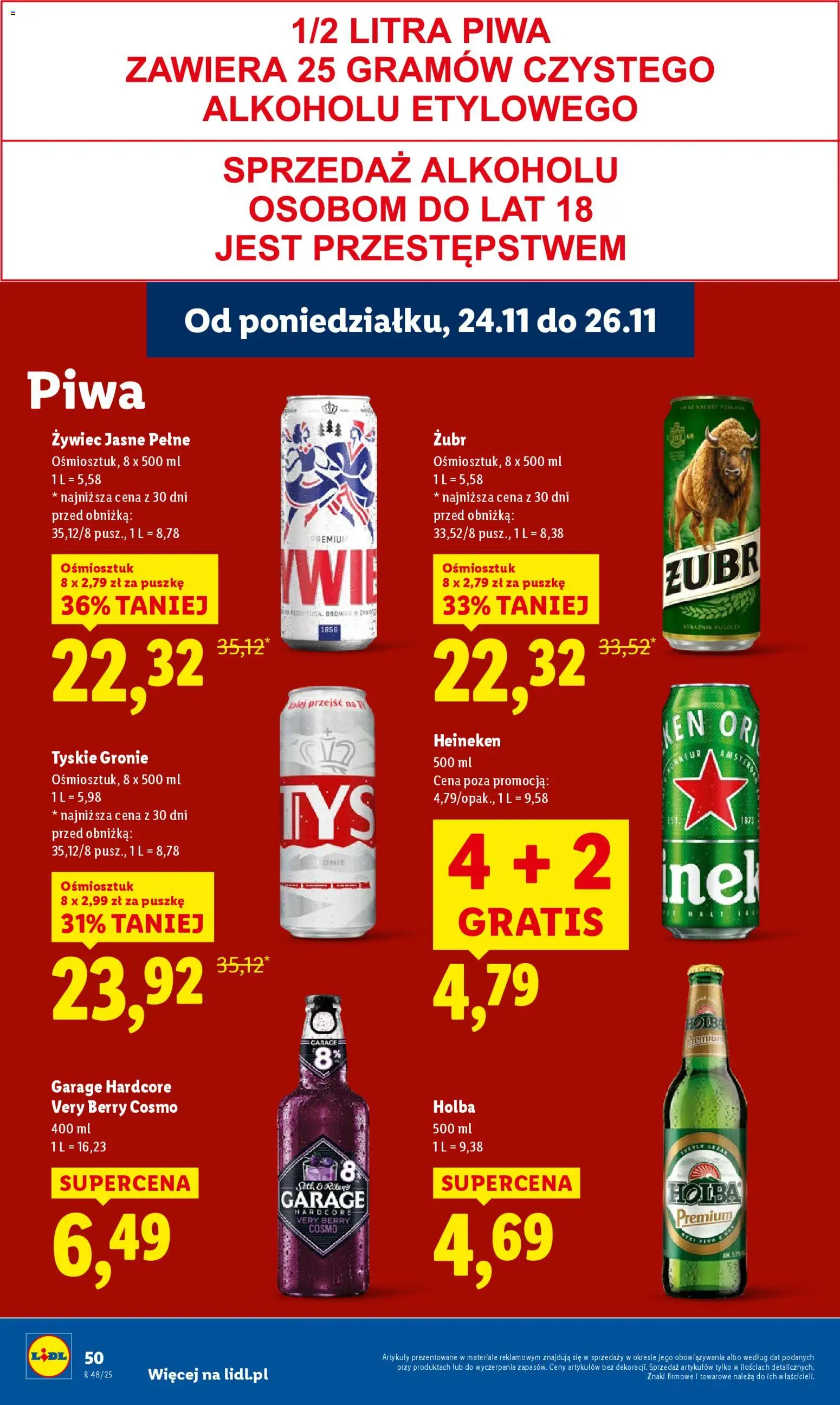 LIDL gazetka ważna od 24.11.2025 do 26.11.2025 strona 50