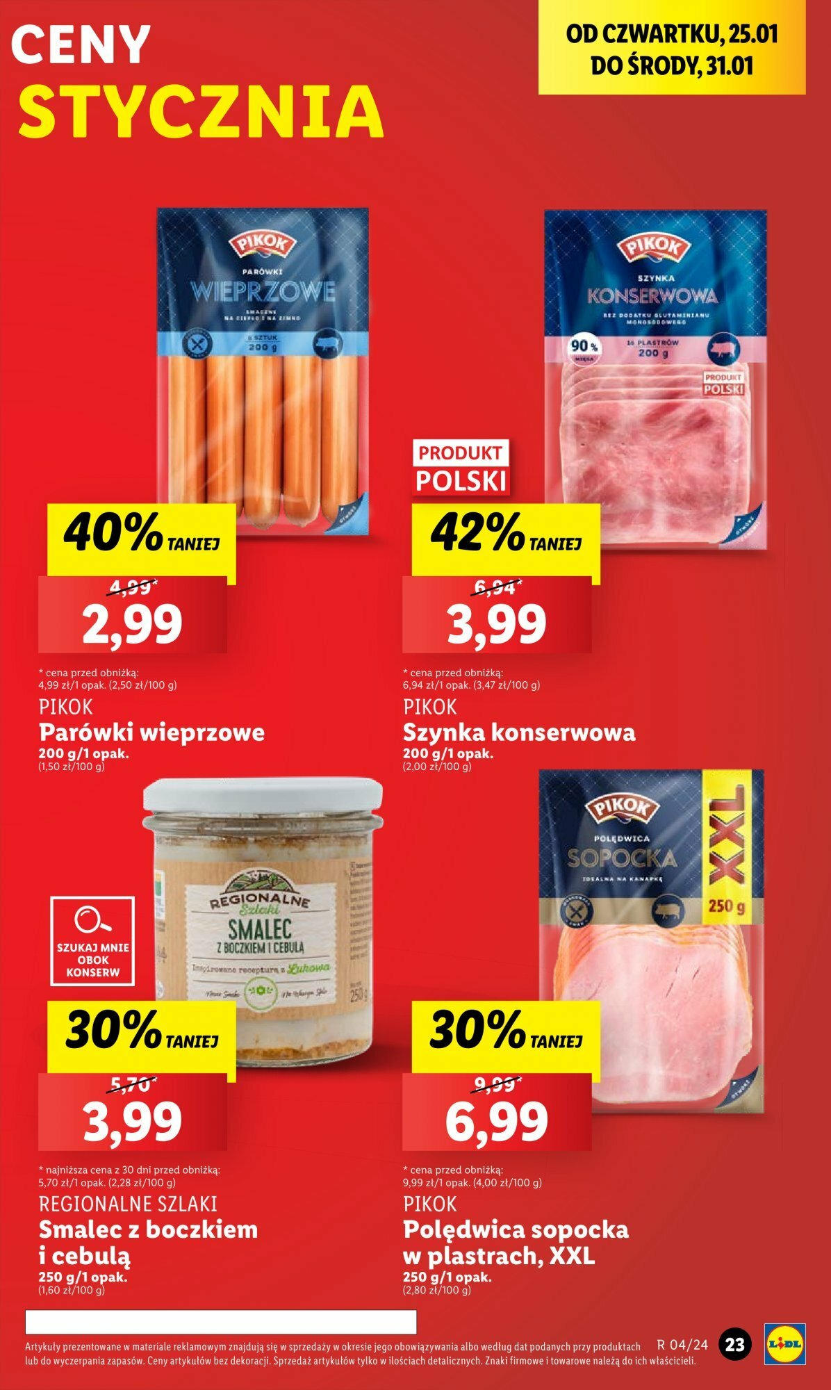 LIDL gazetka ważna od 25.01.2024 do 28.01.2024 strona 22