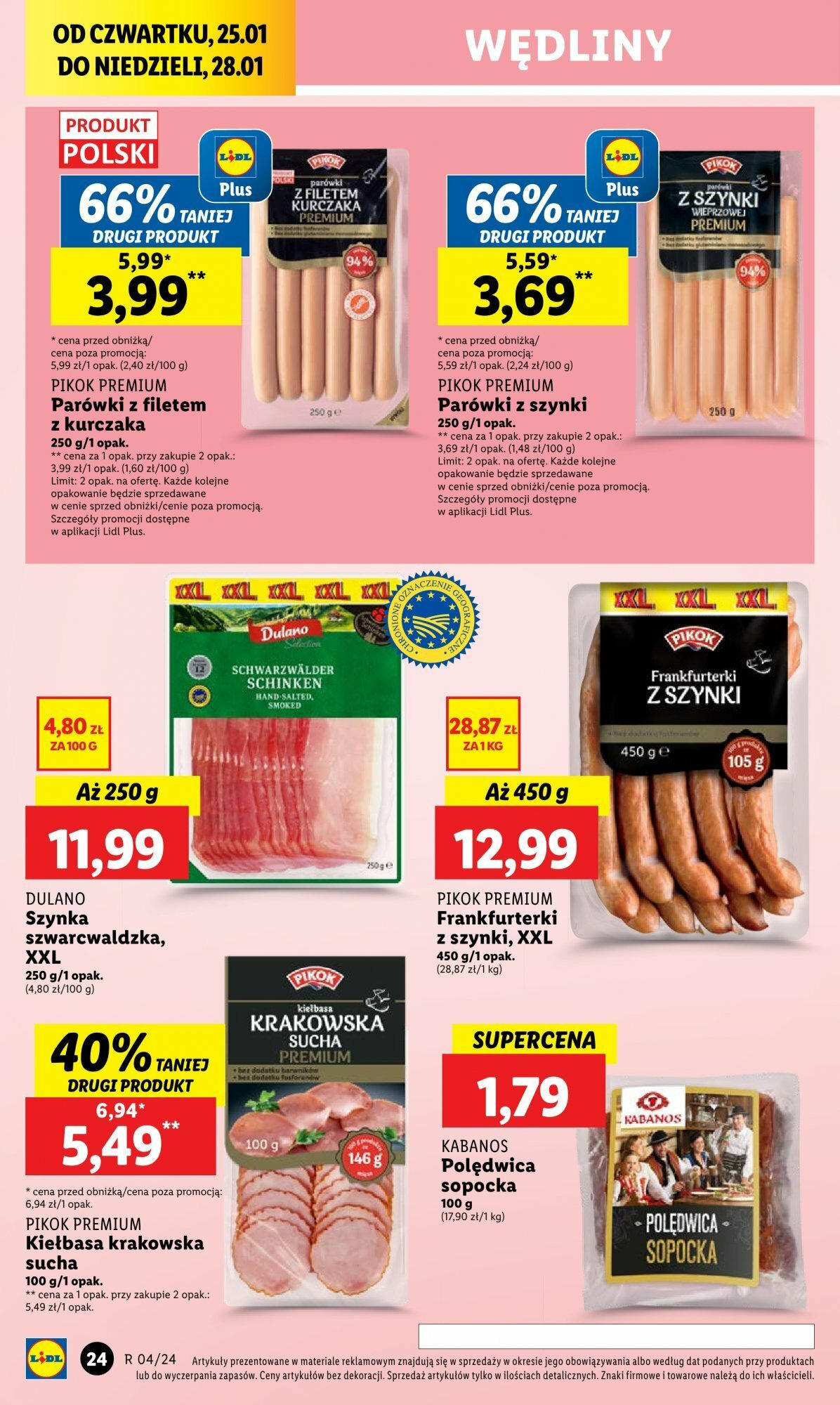LIDL gazetka ważna od 25.01.2024 do 28.01.2024 strona 23